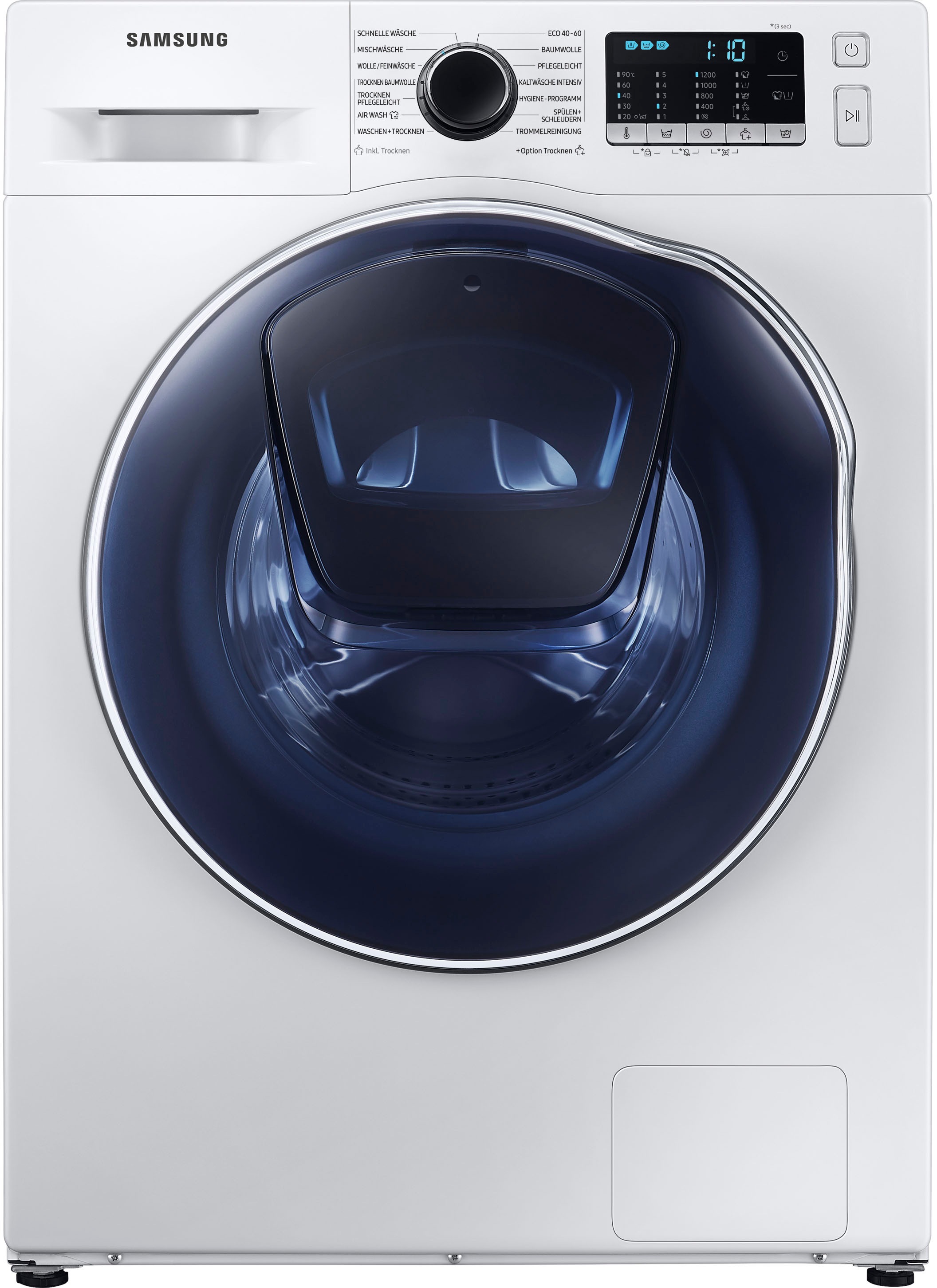 Samsung Waschtrockner »WD8NK52K0ZW«, SLIM Platzsparer