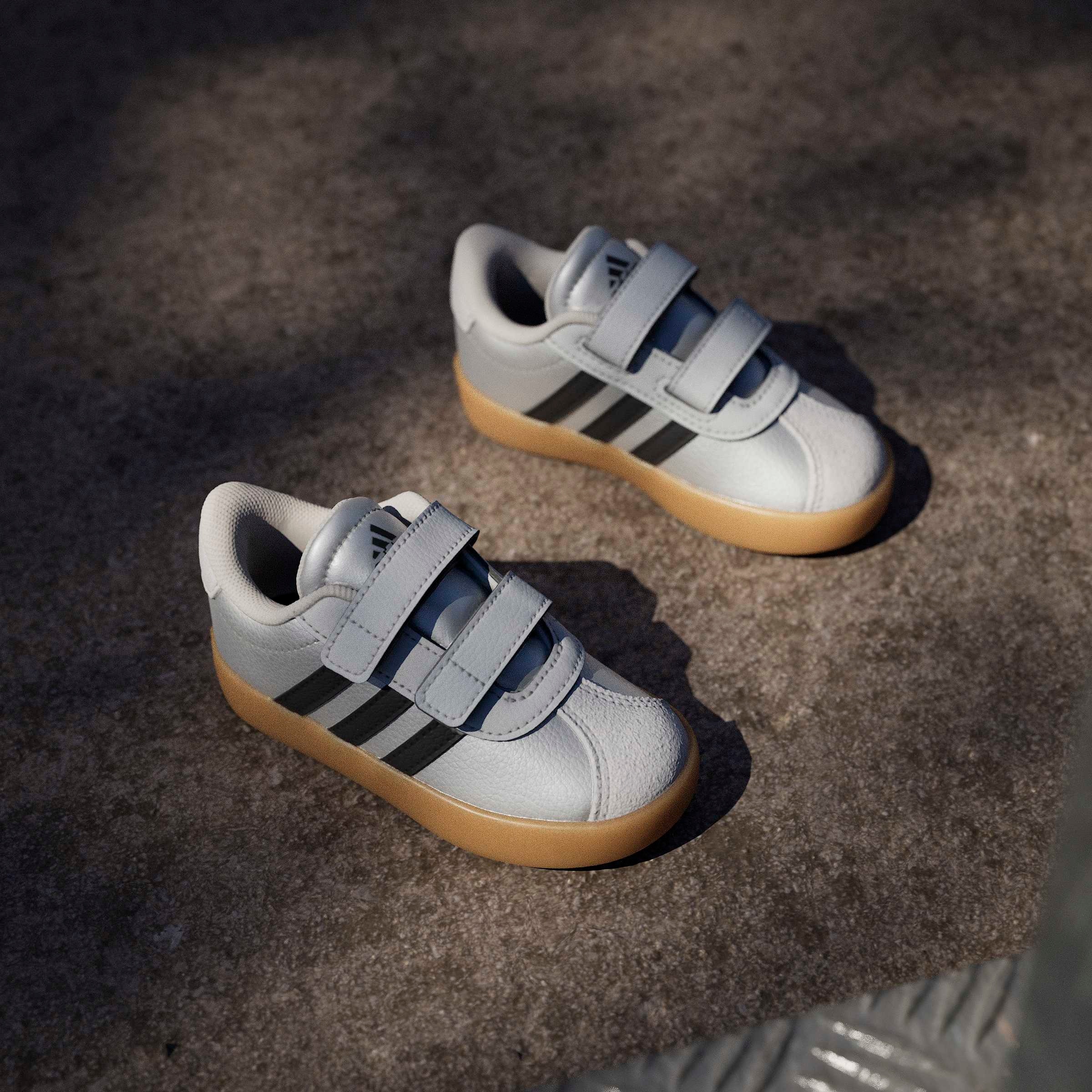 adidas Sportswear Sneaker »VL COURT 3.0 KIDS«  inspiriert vom Design des adidas samba, für Kinder