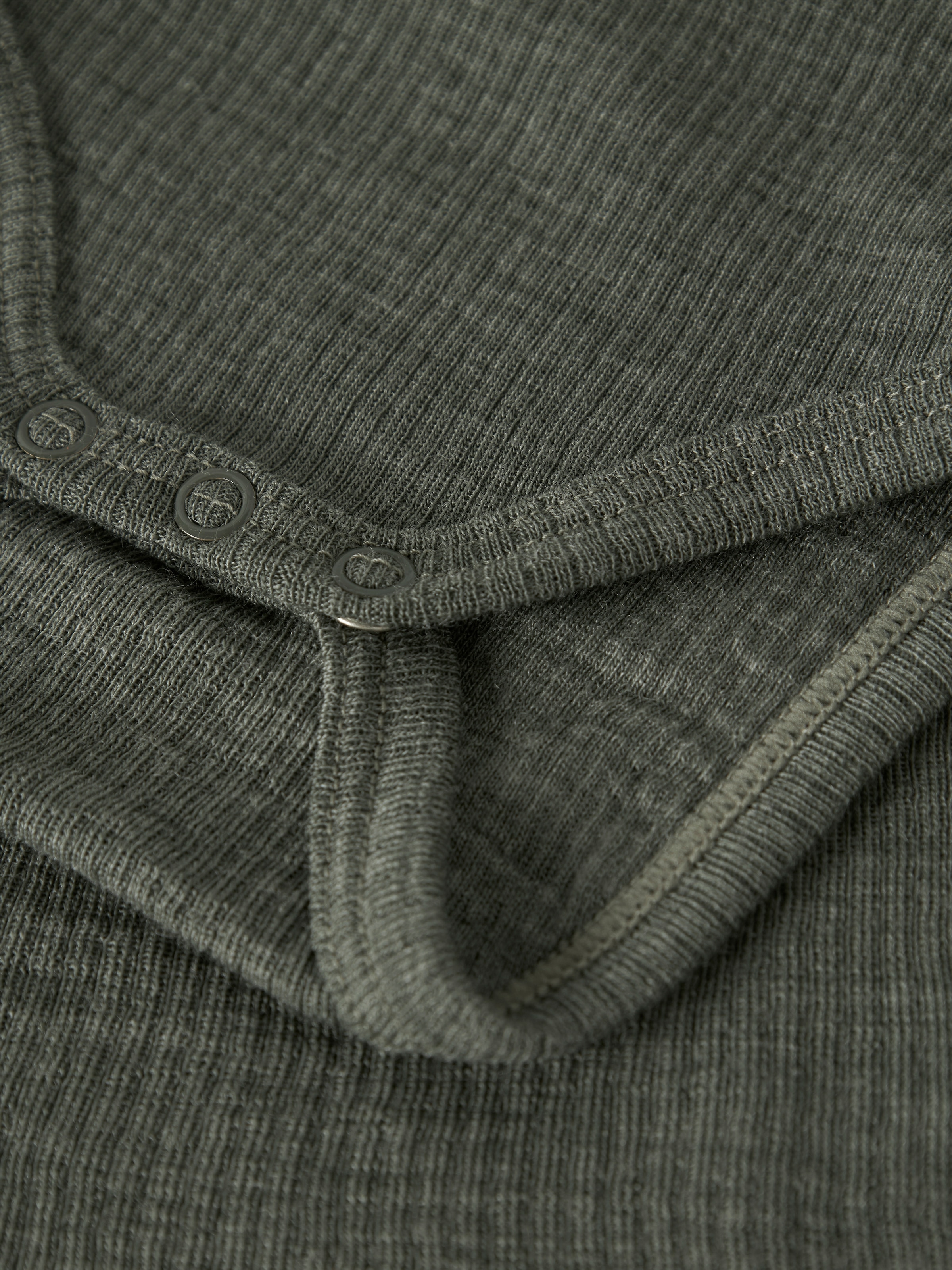 Name It Langarmbody »NBNWAX WOOL RIB LS BODY NOOS« aus reiner Merinowolle