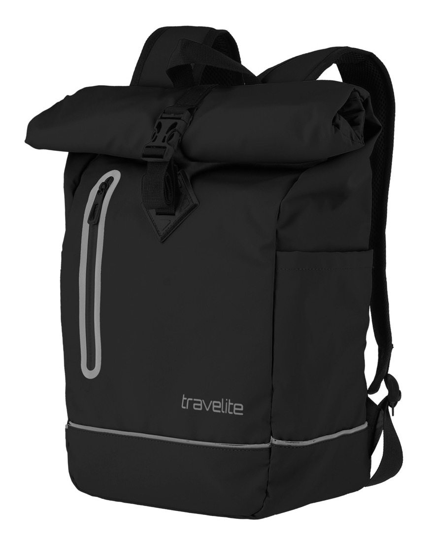 travelite Freizeitrucksack »BASICS Roll-Up Rucksack Plane«, Wanderrucksack Reiserucksack Streetpack Arbeitsrucksack