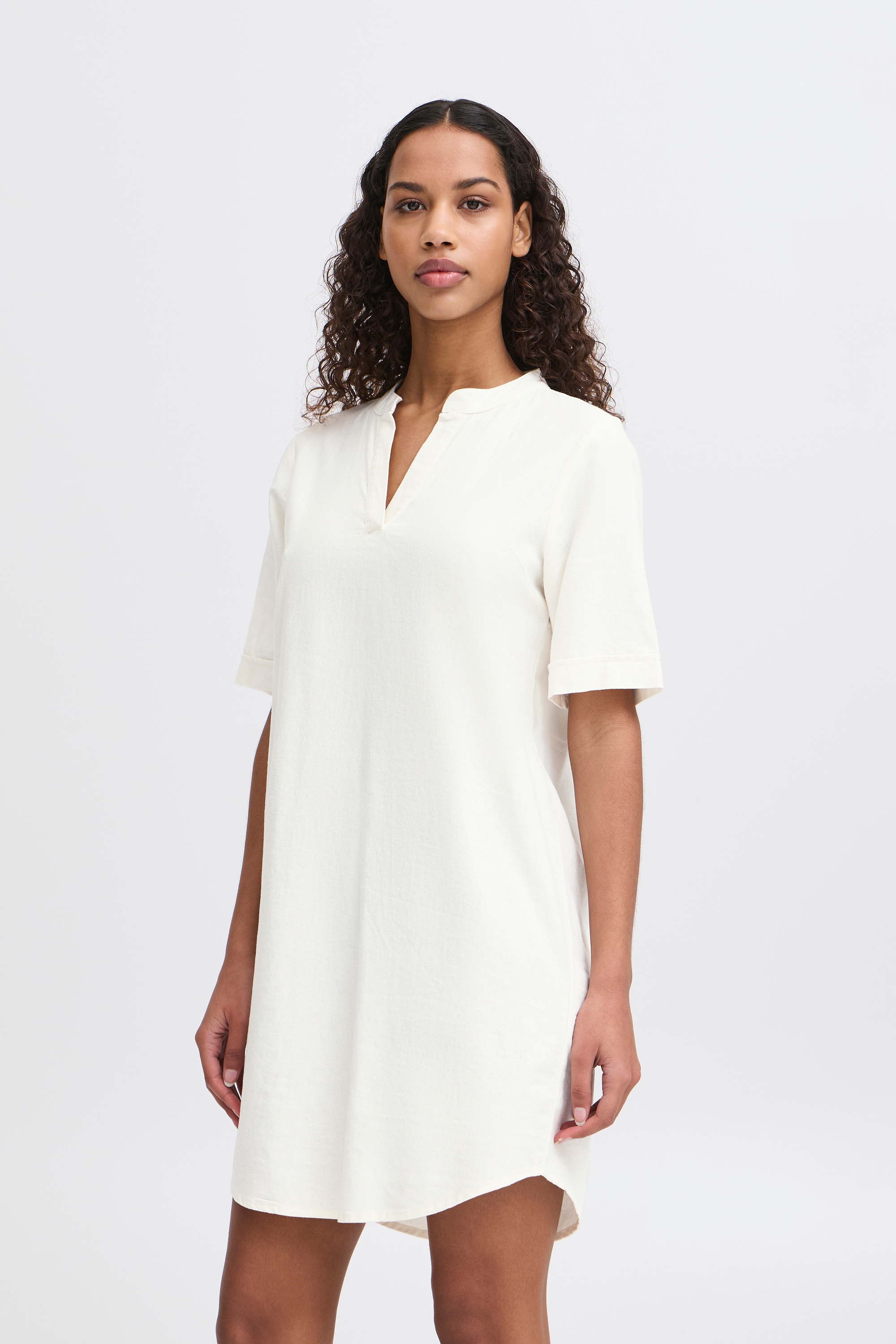 Ichi Midikleid »Damen Kleid IHLINO«