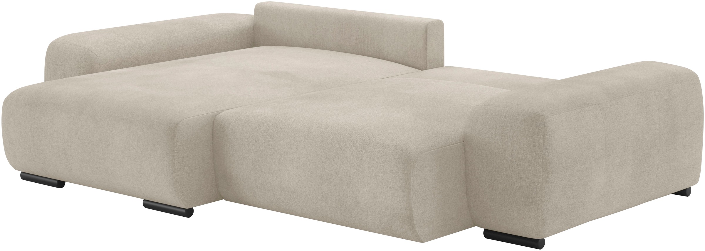 Mr. Couch Polsterecke »Sundance, L-Form«, Dauerschläfer mit Bett, Bettkasten, bis 140 kg belastbar