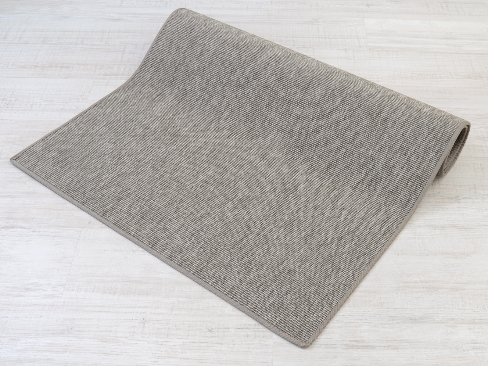 Dekowe Teppichboden »Naturino RipsS2 Spezial« rechteckig 8 mm Höhe Flachgewebe, meliert, Sisal-Optik, In- und Outdoor geeignet