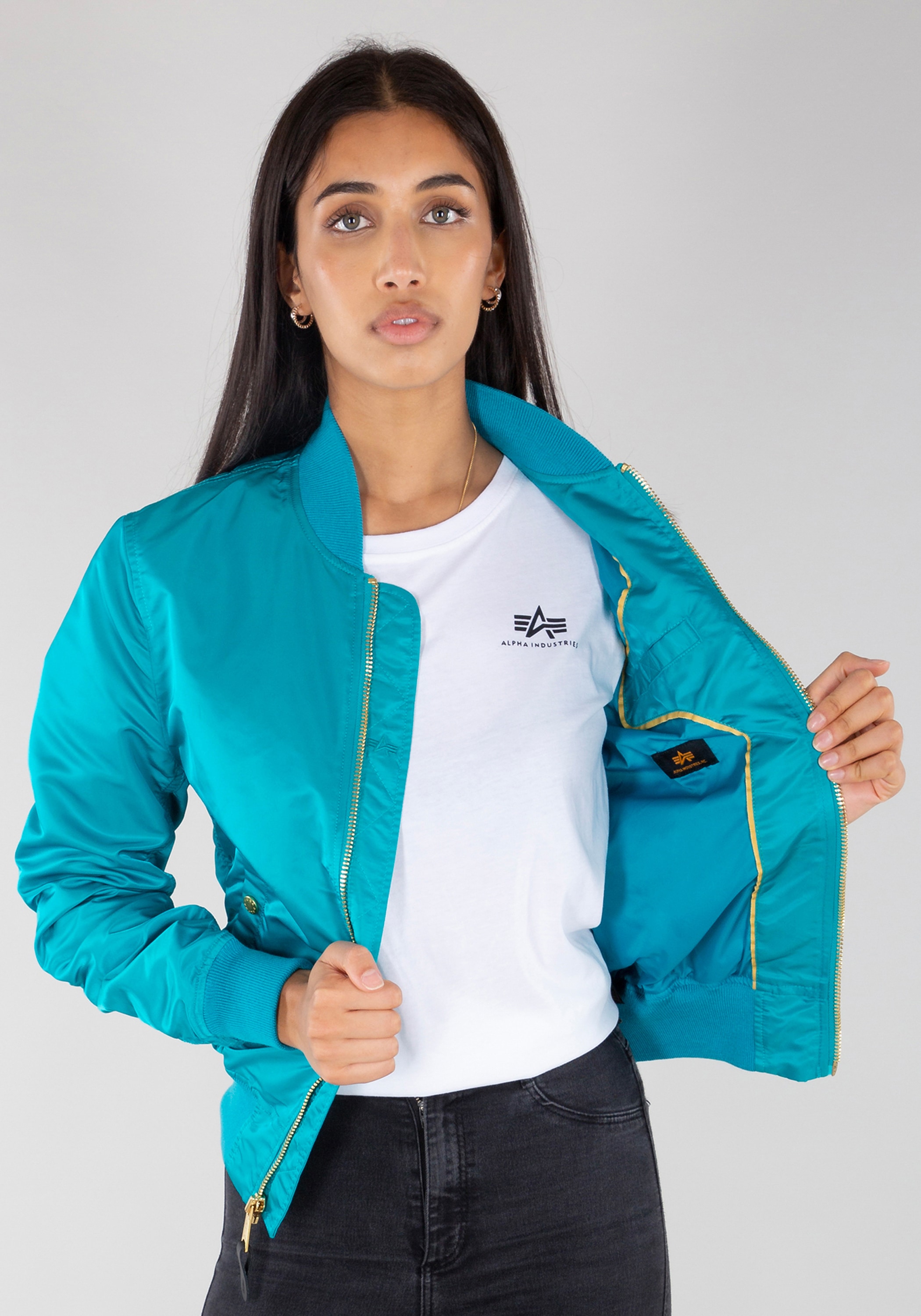 Alpha Industries Bomberjacke »Alpha Industries Women - Bomber Jackets MA-1 VF LW Wmn«