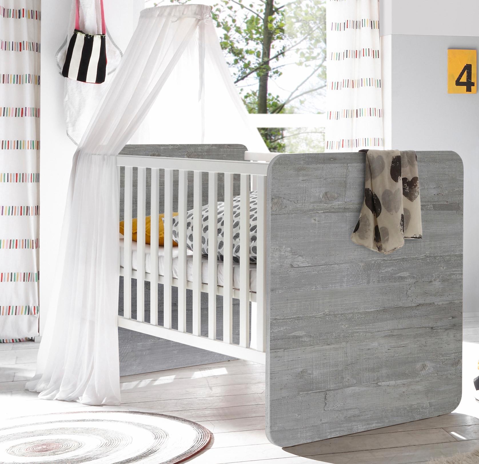 Mäusbacher Babyzimmer-Komplettset bei ♕ Schrank) Bett, und Wickelkommode »Aarhus«, 3-teilig: (Set