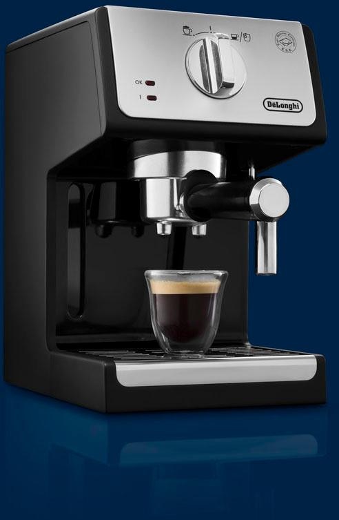 De'Longhi Siebträgermaschine »Active Line ECP 33.21.BK«, 1100 Watt, 15 Bar