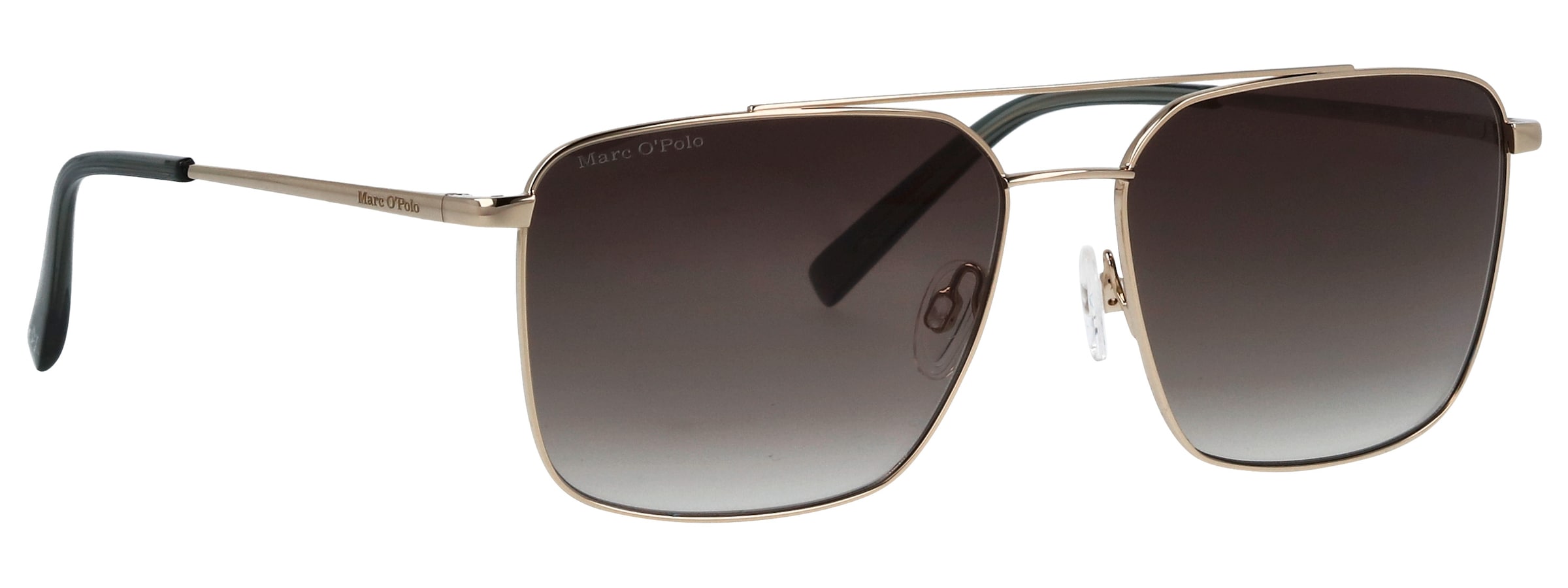 Marc O'Polo Sonnenbrille »505097«, Form rechteckig, Logoschriftzug auf Bügel und Glas, Polyamid UV 400