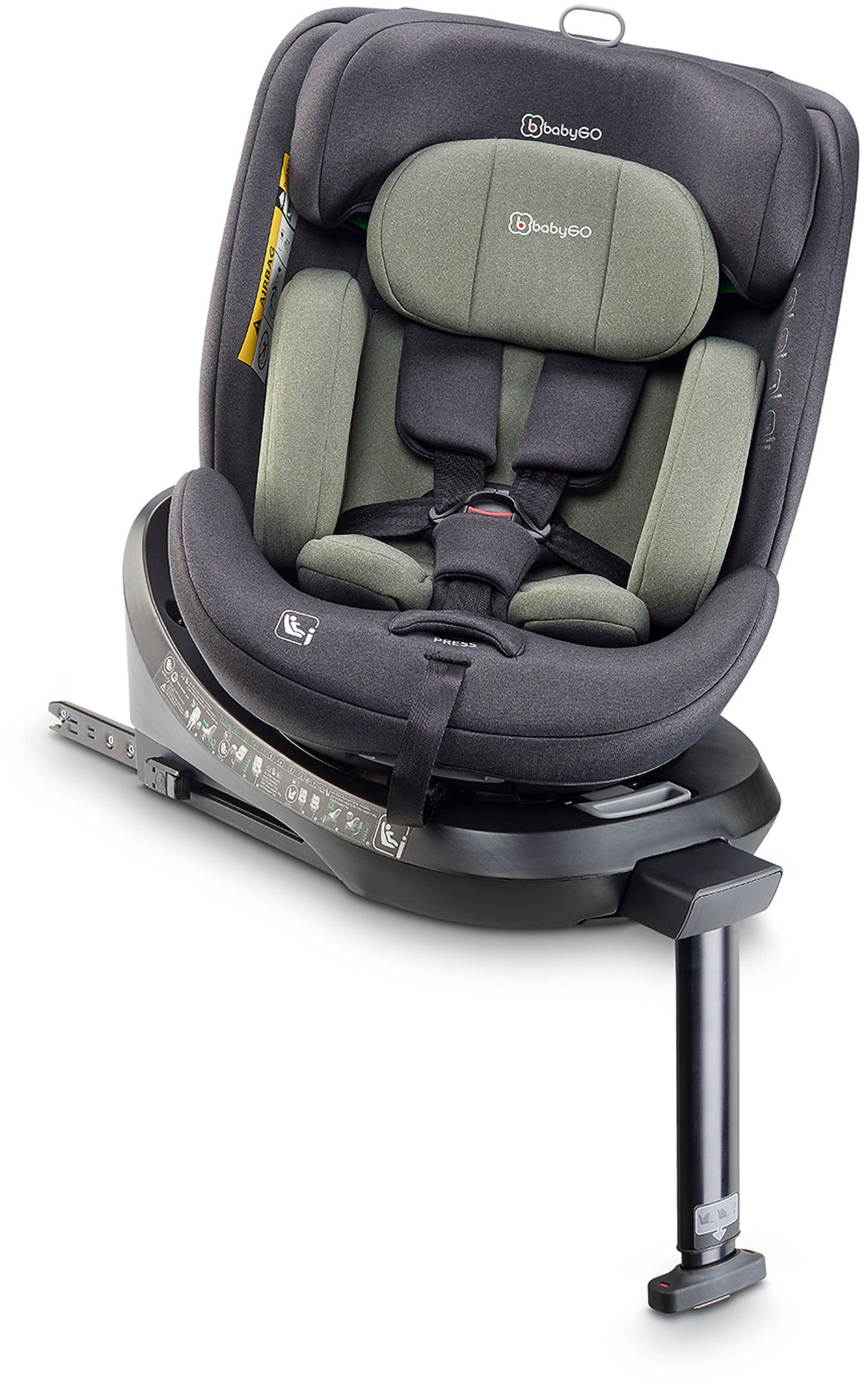 BabyGo Autokindersitz »Move 360 I Size«, für Körpergröße von 40-150 cm