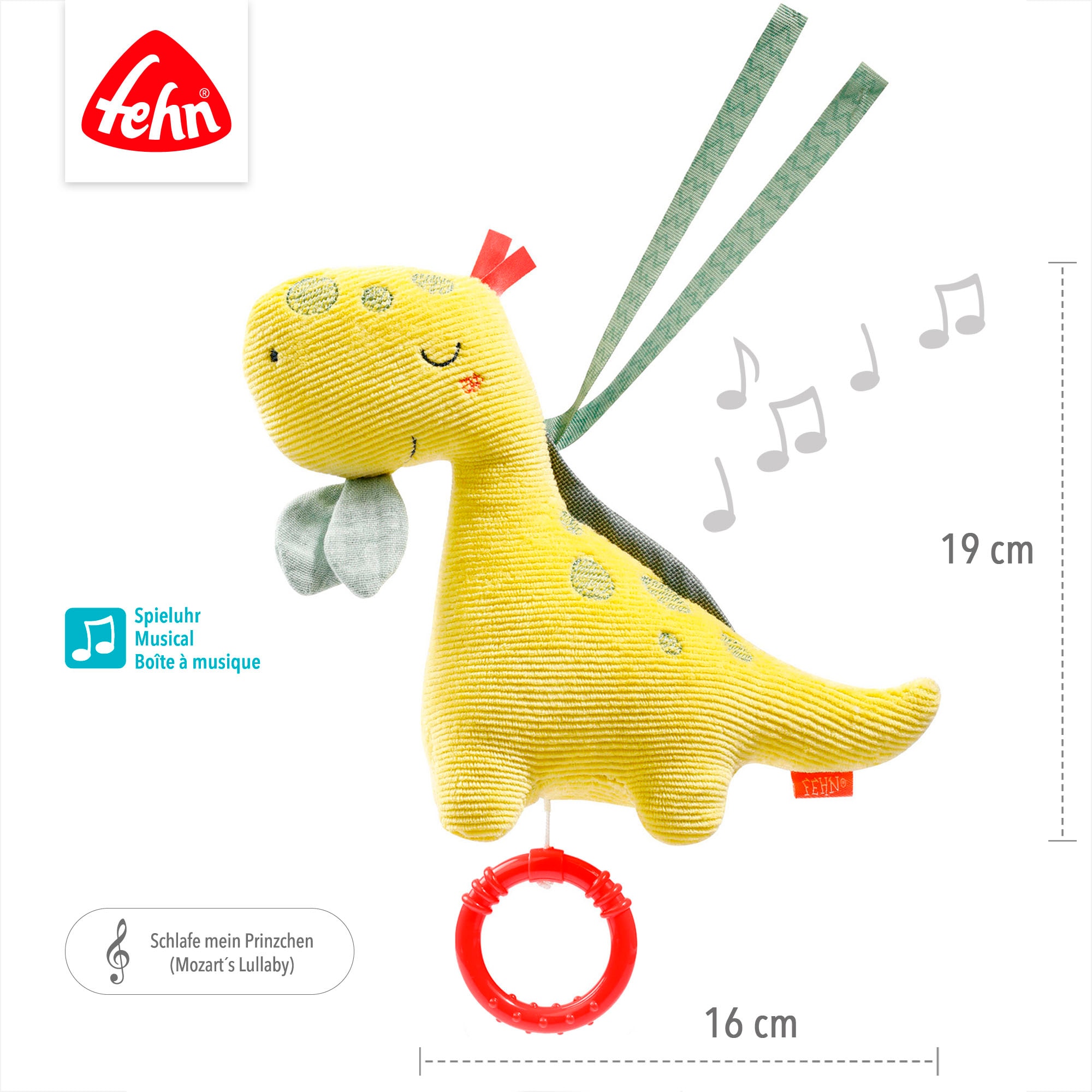 Fehn Spieluhr »Happy Dino, Mini-Spieluhr«