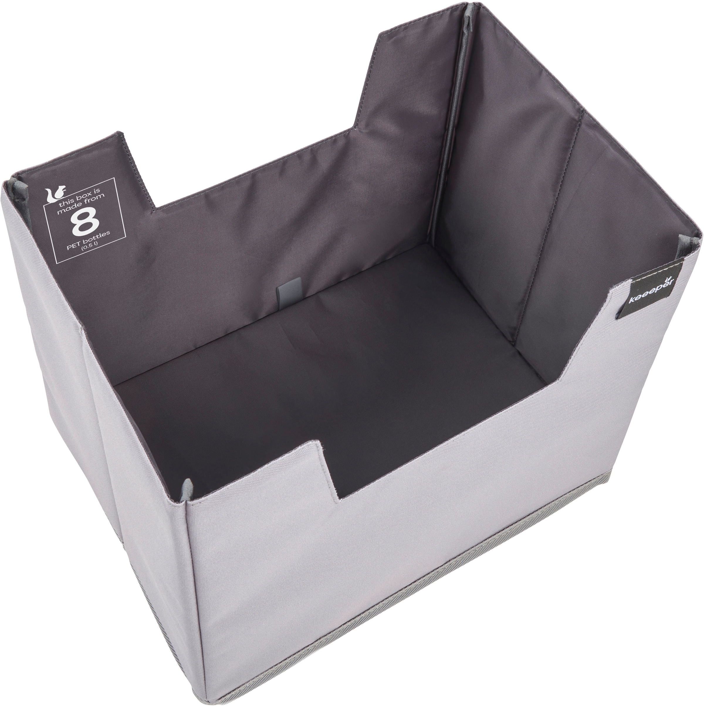 keeeper Faltbox »neo, faltbarer Einkaufsorganizer für Klappboxen« aus recycelten PET-Flaschen