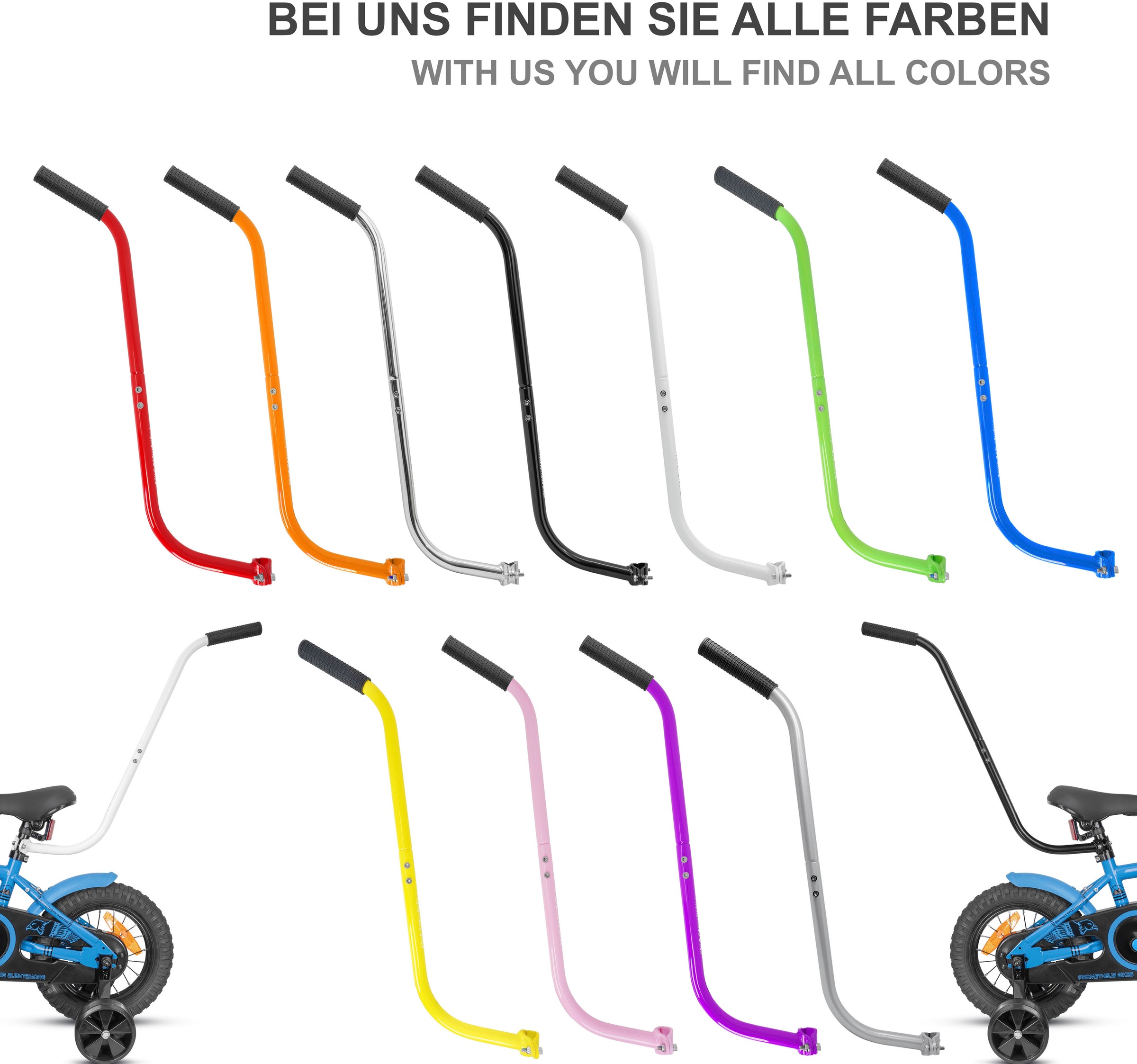 PROMETHEUS BICYCLES Fahrzeug-Schubstange