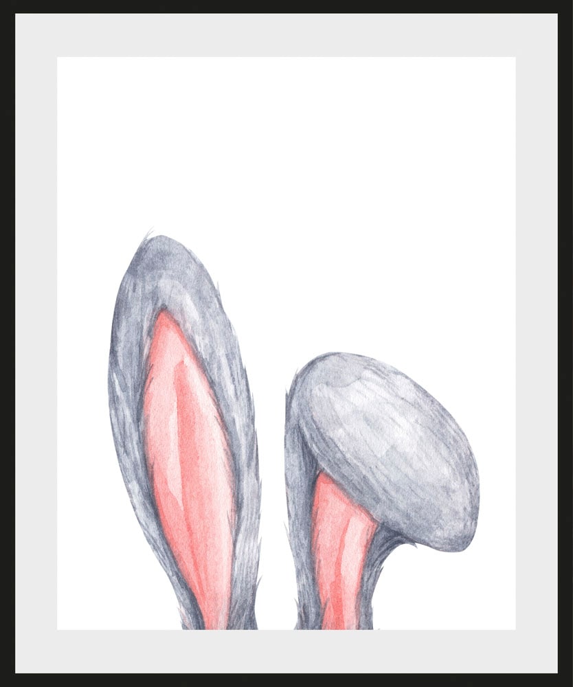 queence Bild »Alco« Haustiere | Kunst 1 Stk. tlg. HD Premium Poster-Druck inkl. Holzrahmen