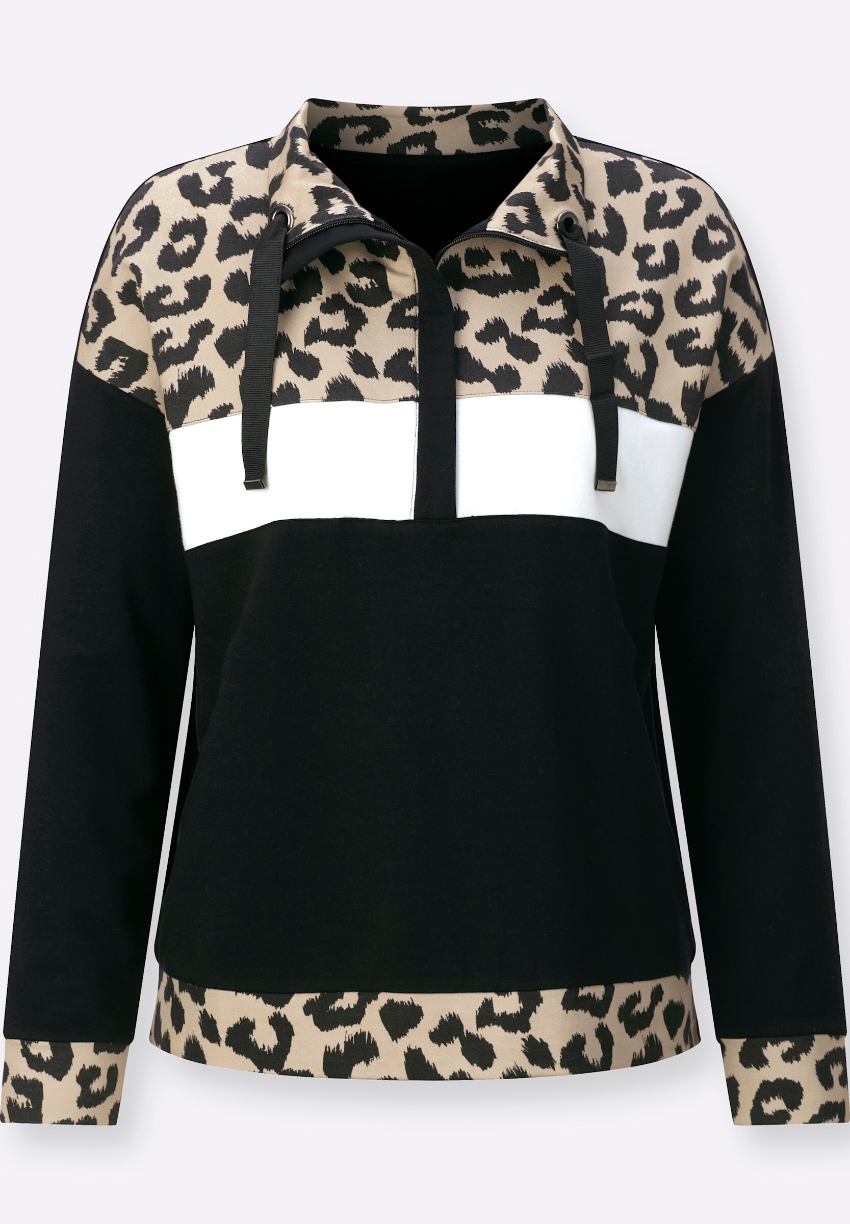 creation L Sweatshirt »Modal-Baumwoll-Sweatshirt Modal-Baumwoll-Sweatshirt«

