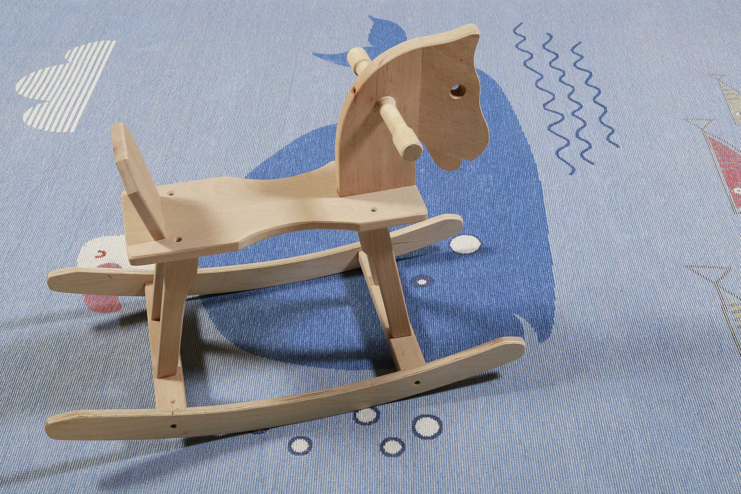 Esprit Kinderteppich »Whale Buddy ESP-005«, rechteckig, 10 mm Höhe, Wendeteppich, Tiermotiv oder Sternenhimmel, Kinderzimmer