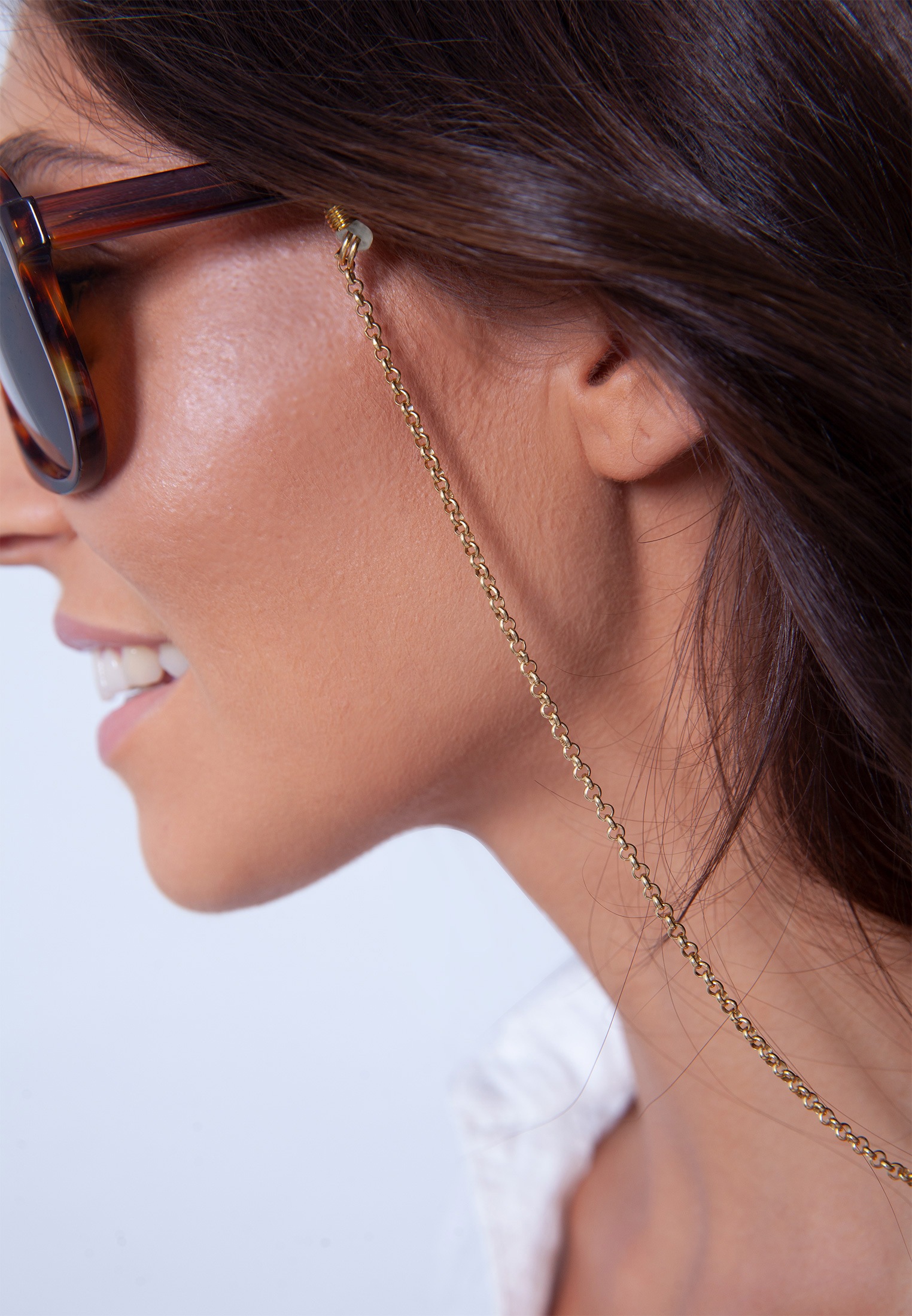 Elli Schmuckset »Schmuckzubehör Brillenkette Eyewear Sommer Accessoire 925 Silber«