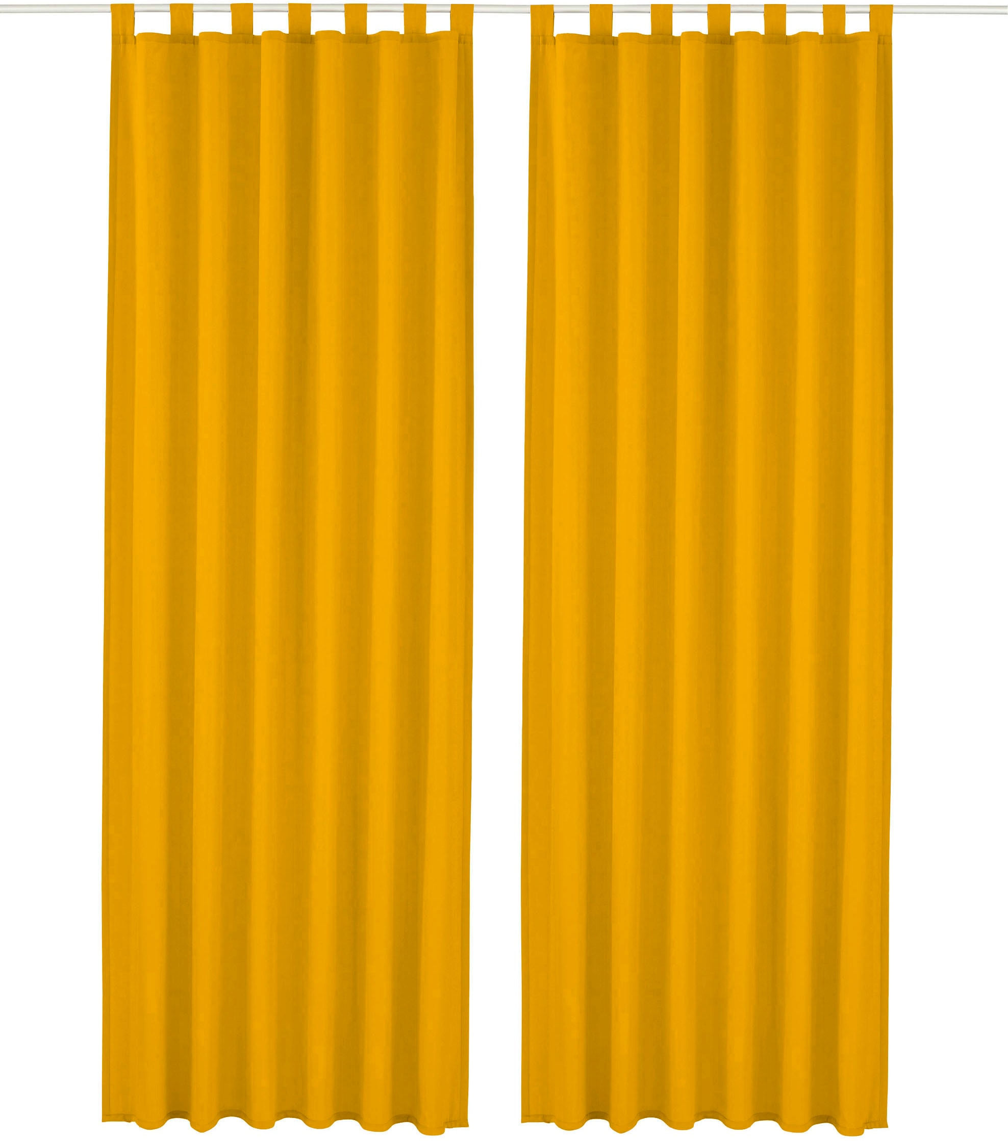 »Raja«, St.), 2er-Set, my Vorhang (2 einfarbig, home Mikrofaser-Qualität pflegeleichte