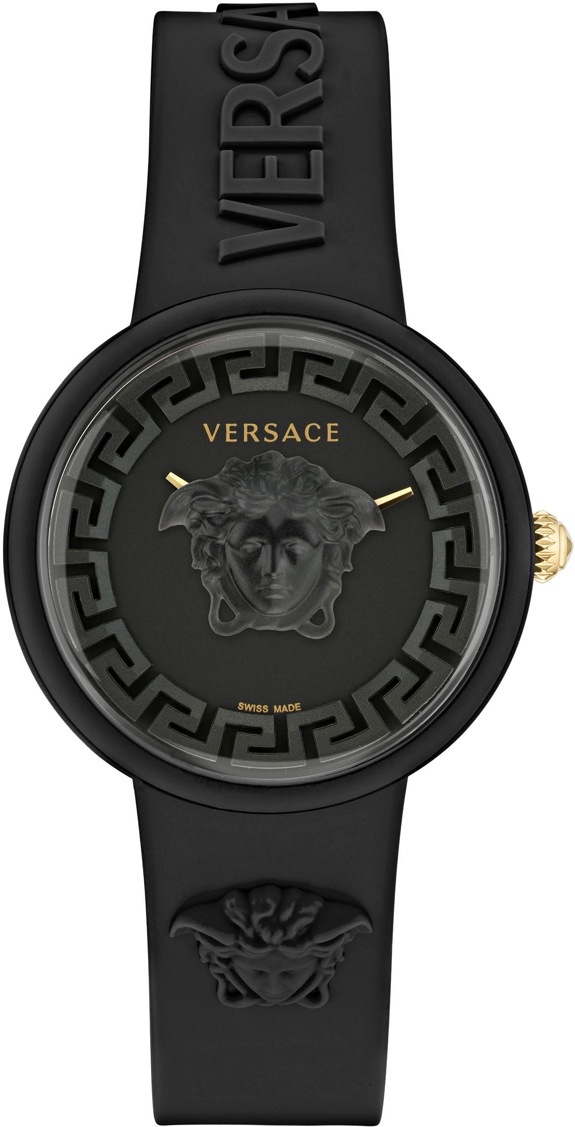 Versace Quarzuhr »MEDUSA POP, VE6G00223«, Armbanduhr, Damenuhr, Saphirglas, Swiss Made