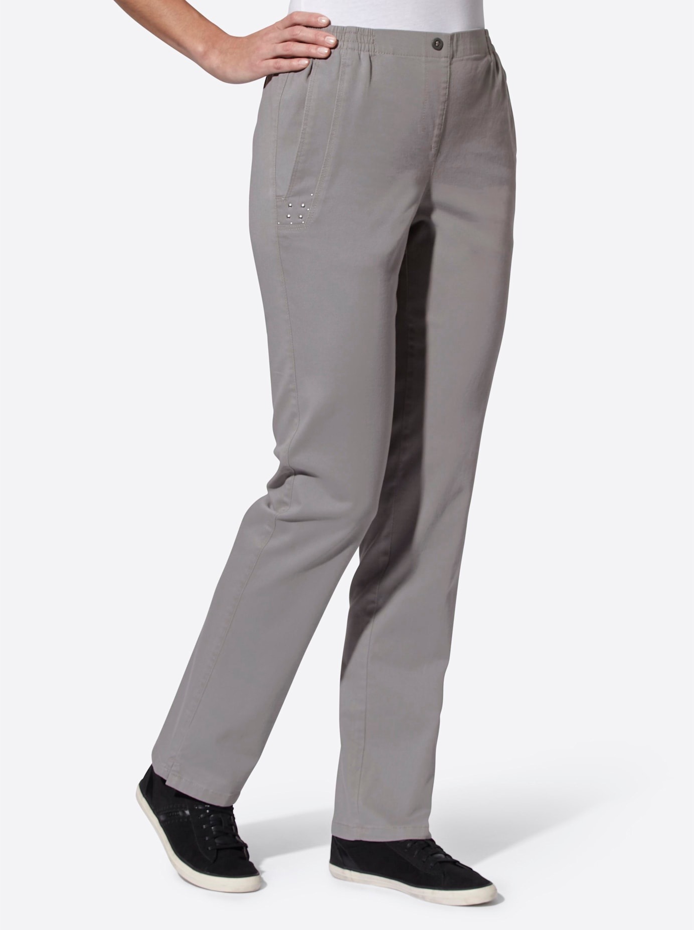 Casual Looks Schlupfjeans, (1 tlg.)