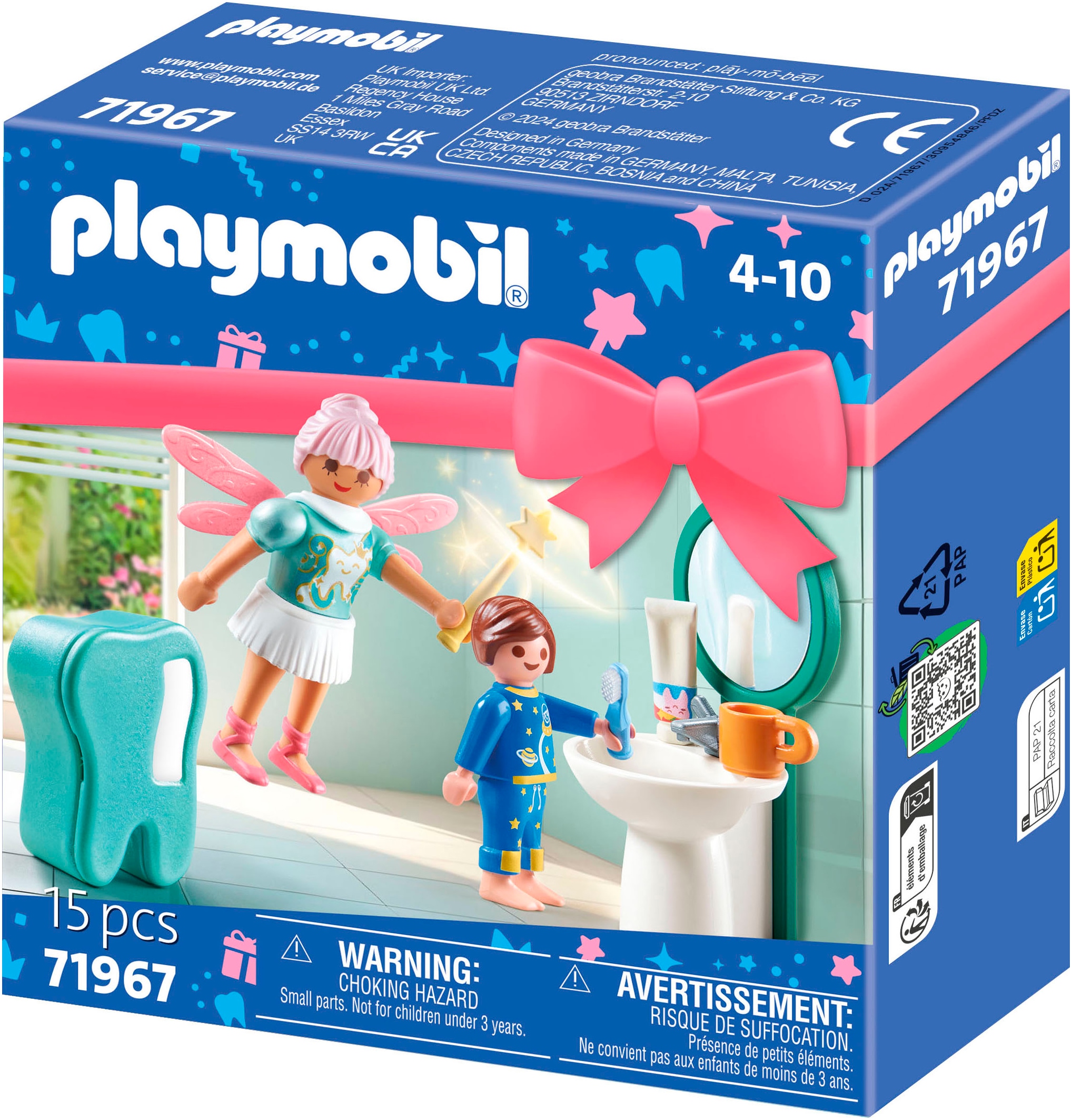 Playmobil® Konstruktions-Spielset »Zahnfee (71967), Playmobil Gift Set«