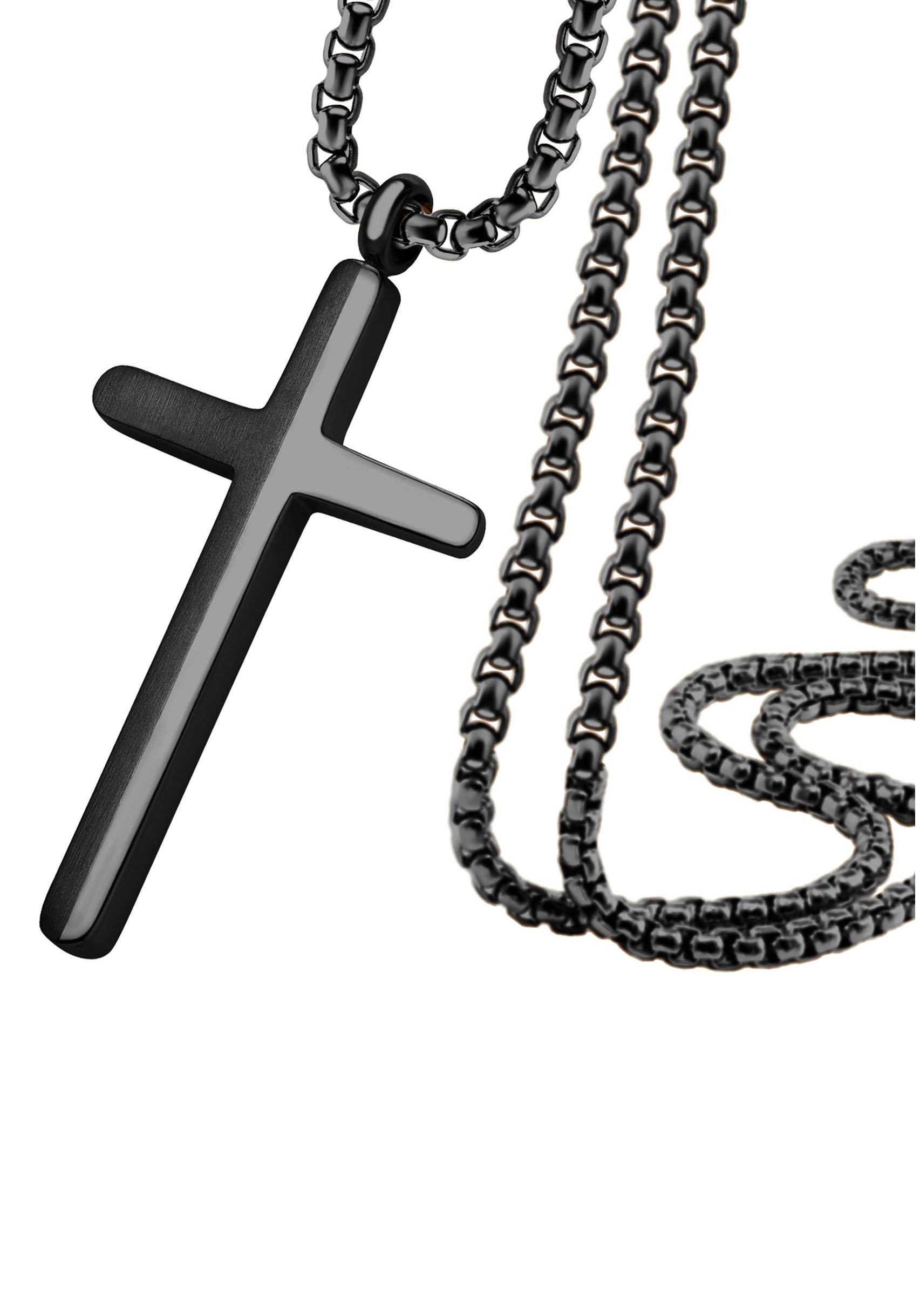 Firetti Kette mit Anhänger Raten »Kreuz« kaufen auf