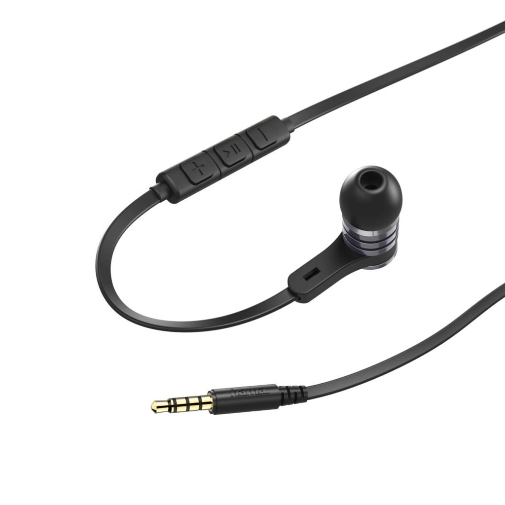 Hama In-Ear-Kopfhörer »In Ear Ohrhörer, Headset mit Mikrofon Intense«