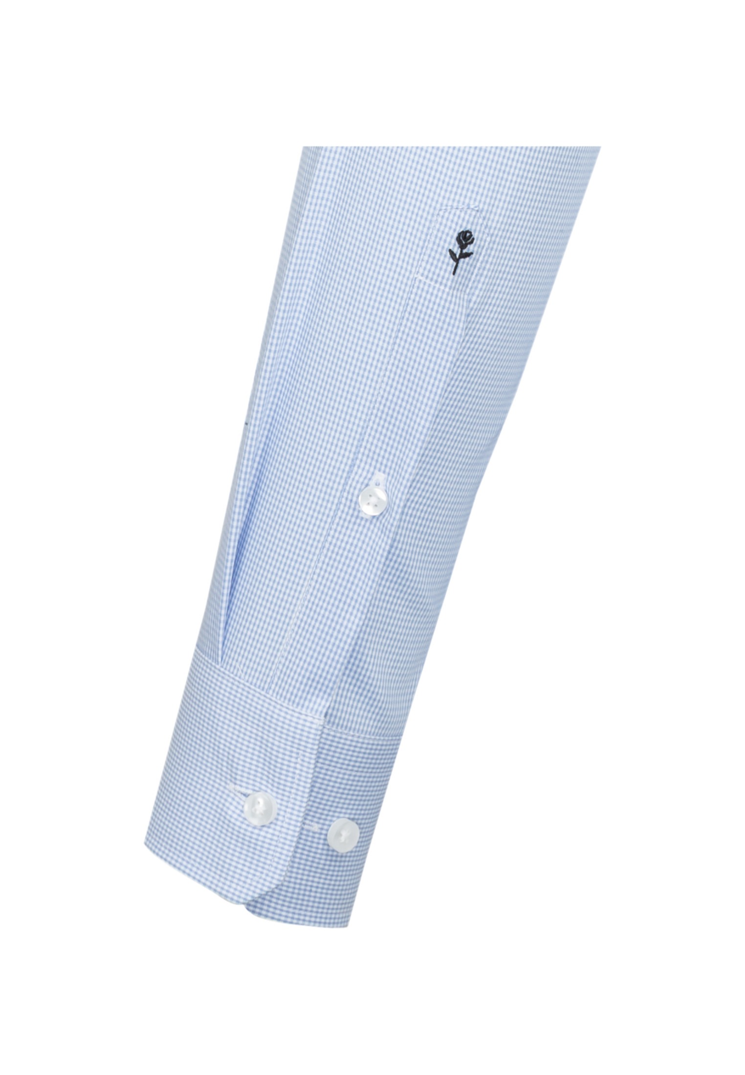 seidensticker Businesshemd »X-Slim« X-Slim Langarm Kentkragen Karo CB9634