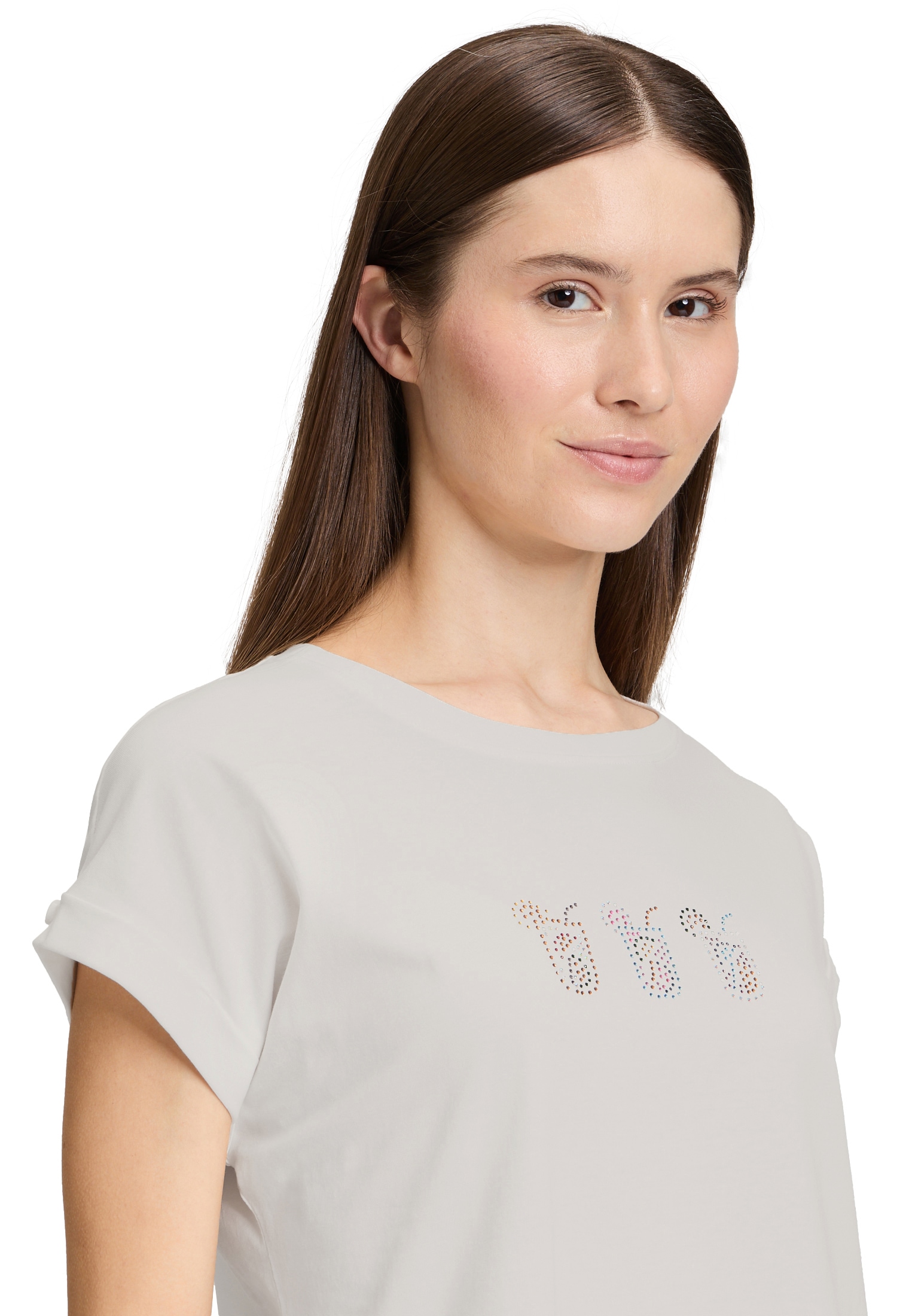 Cartoon Kurzarmshirt »Printshirt mit Ärmelaufschlag«