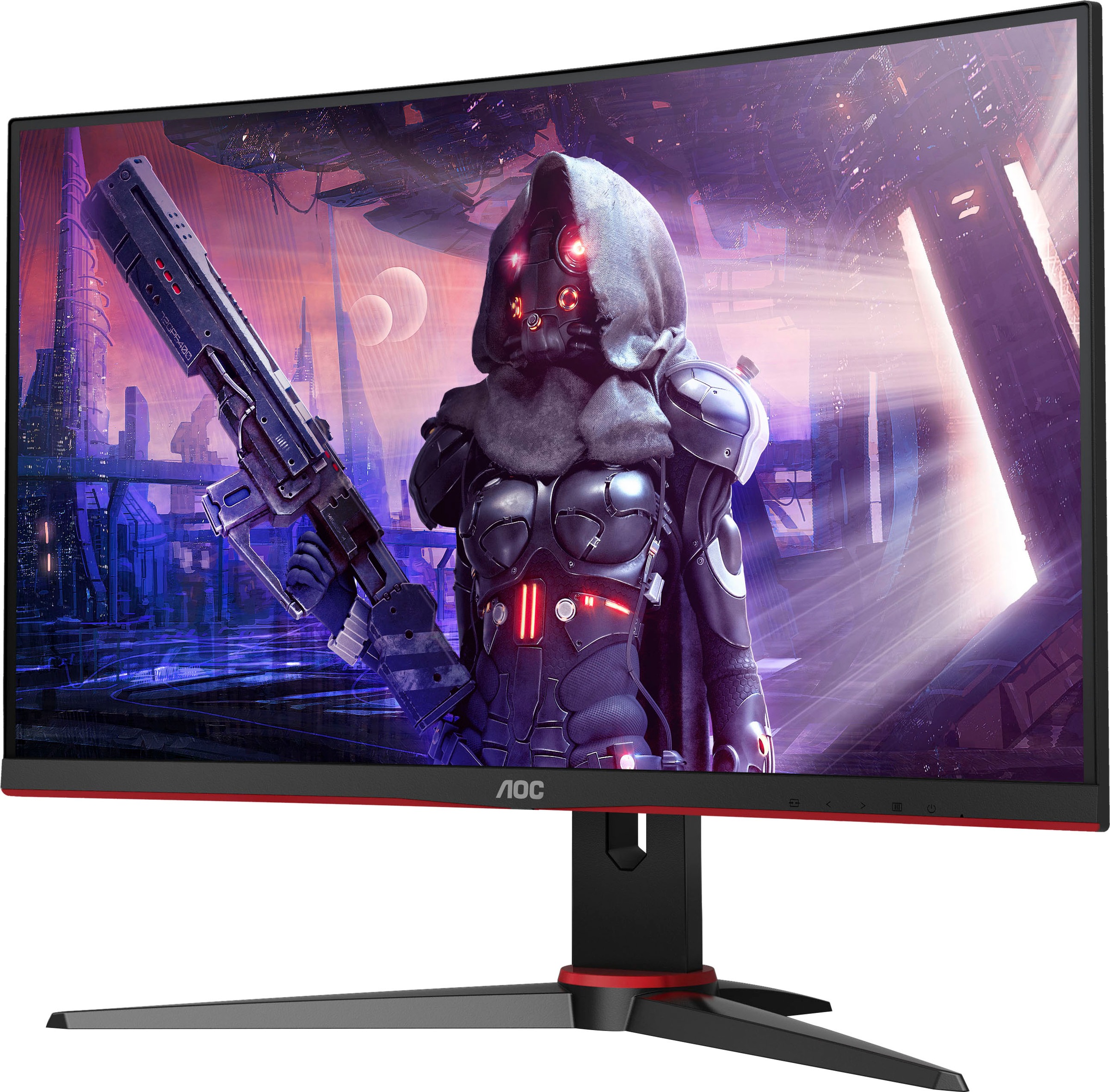 Hyrican Gaming-PC-Komplettsystem »Striker SET02268«, Windows 11, i5-12400F, inklusive 27" Monitor AOC C27G2AE/BK