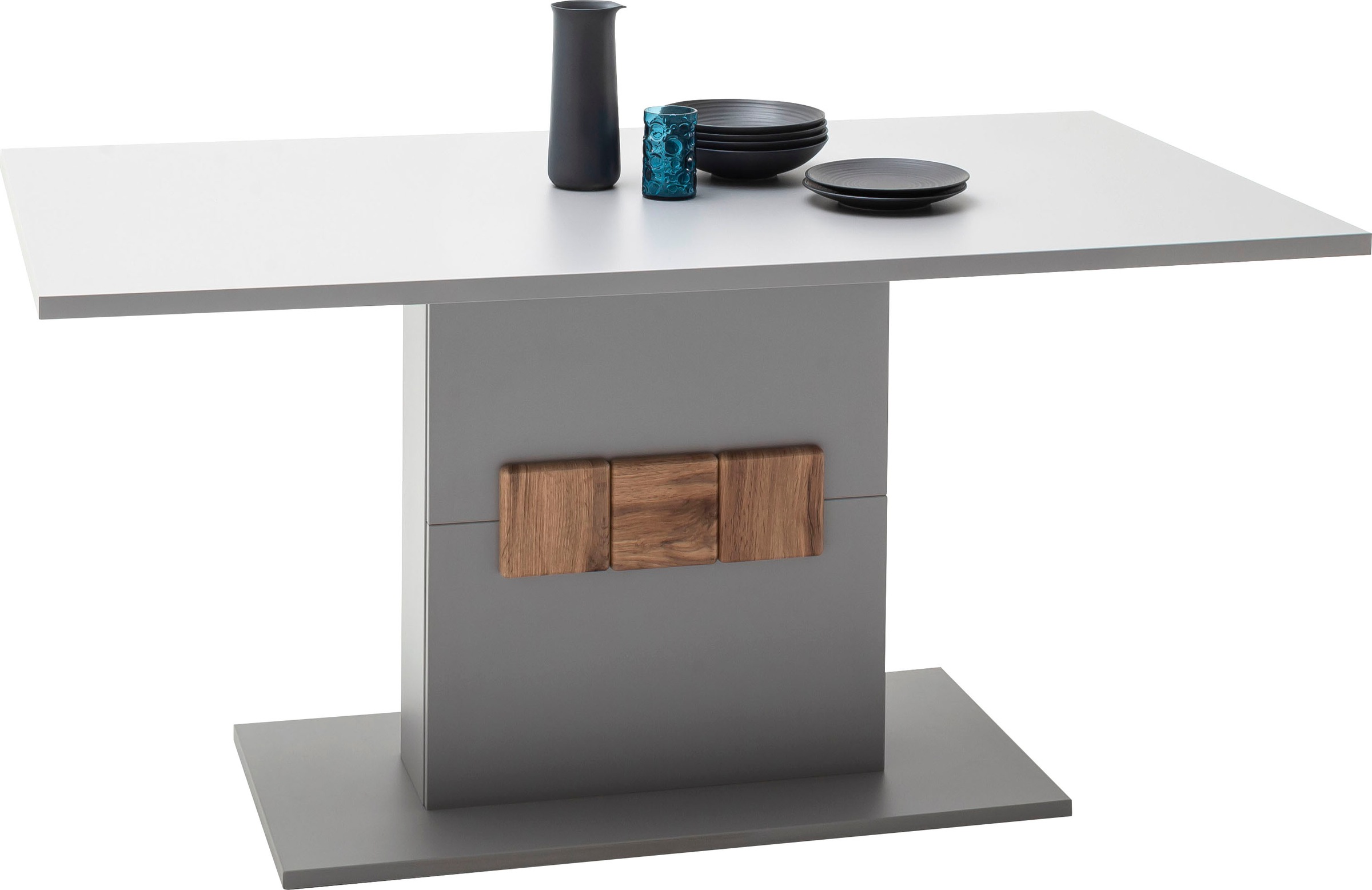 MCA furniture Esstisch »Zadar«, Arktis Grau, Tisch 160 cm breit FSC Zertifiziert