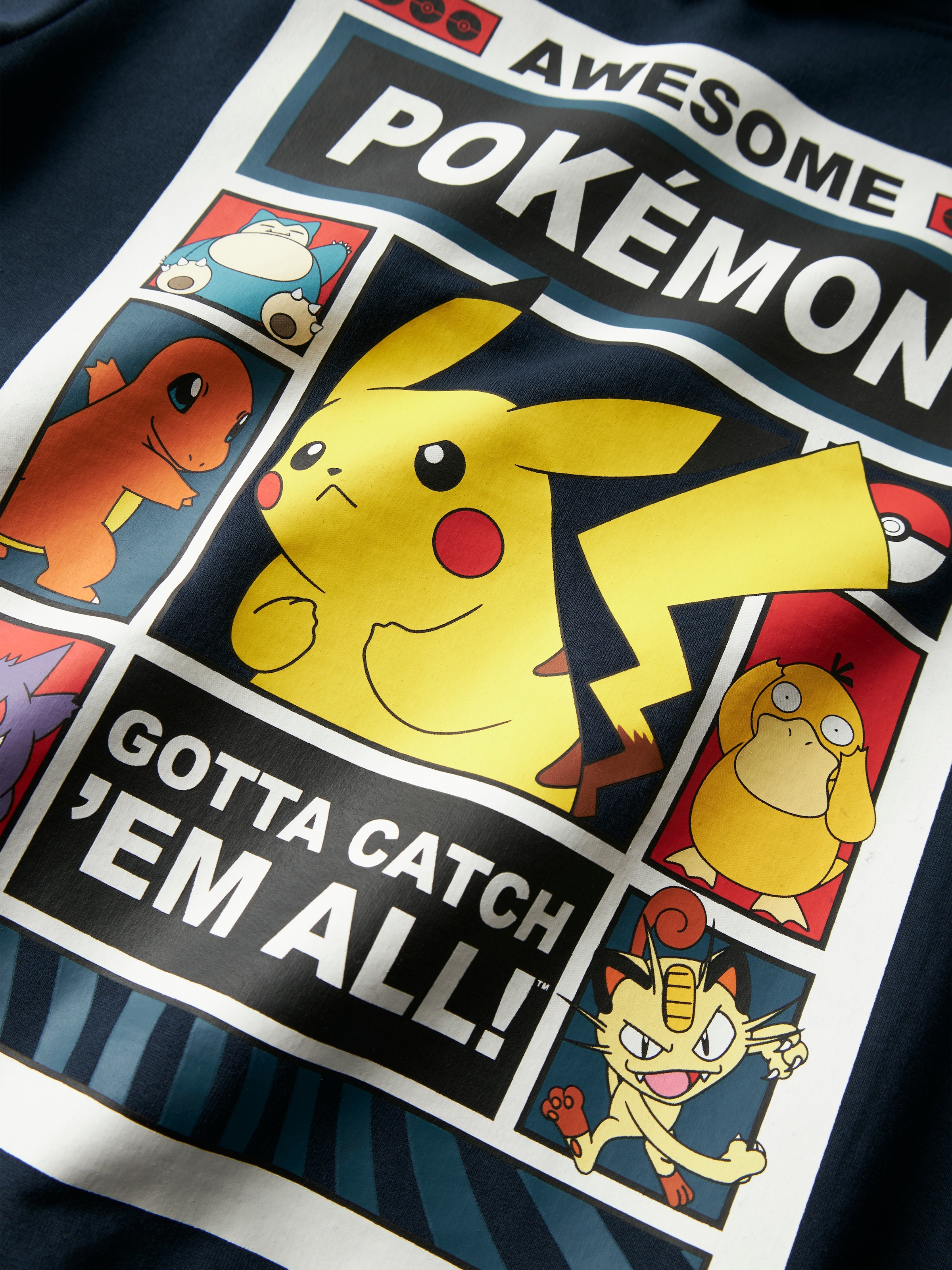 Name It Kapuzensweatshirt »NKMDU POKEMON NREG SWE WH BRU NOOS SKY«
