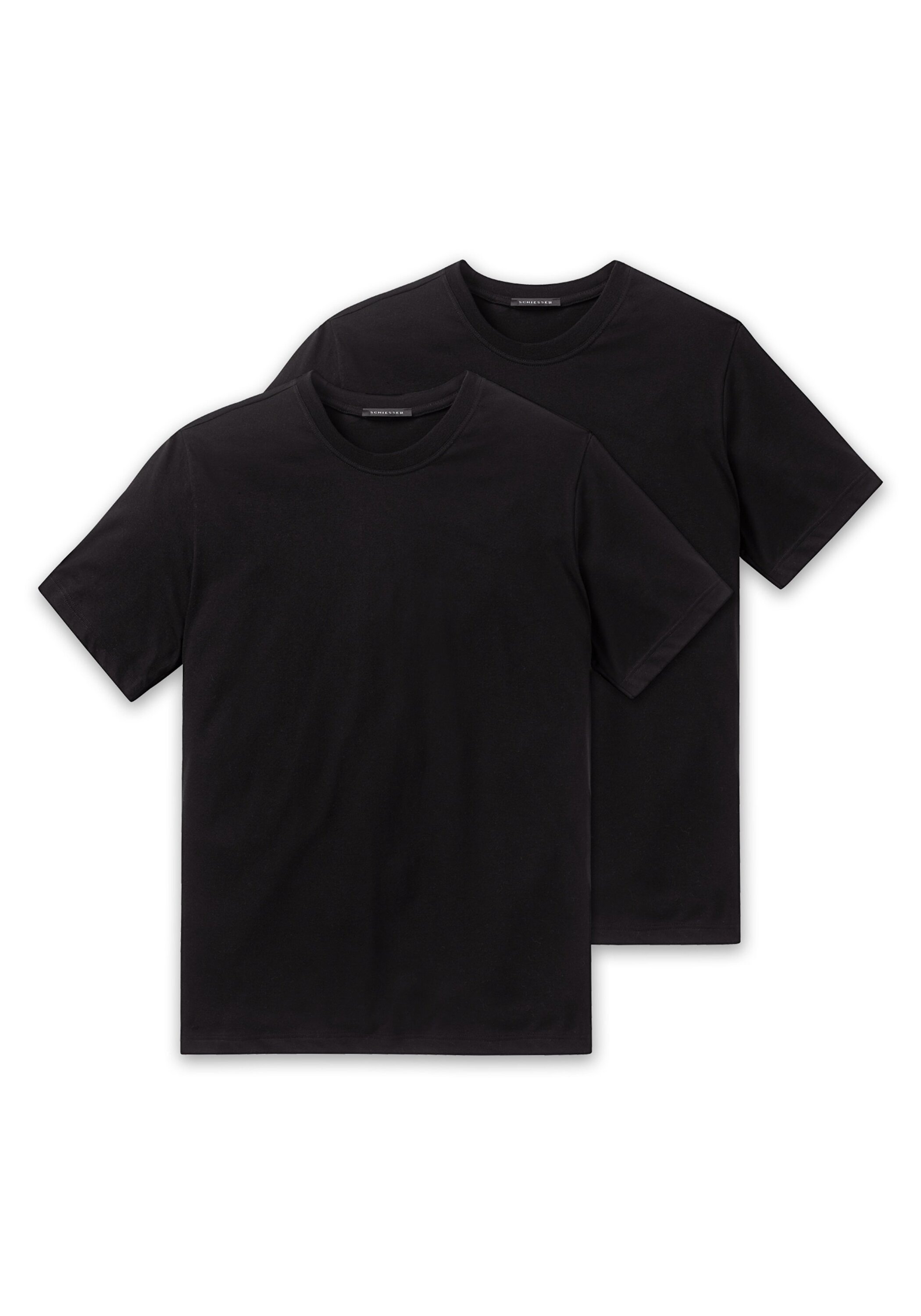 Schiesser Unterhemd »T-Shirt American T-Shirt 2er Pack«