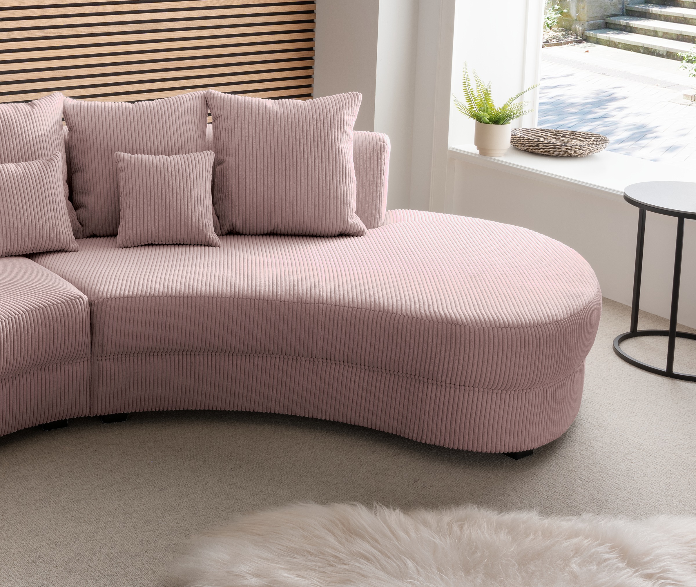 INOSIGN Ecksofa »Limoncello organische Formensprache, L-Form«, ergonomische Form