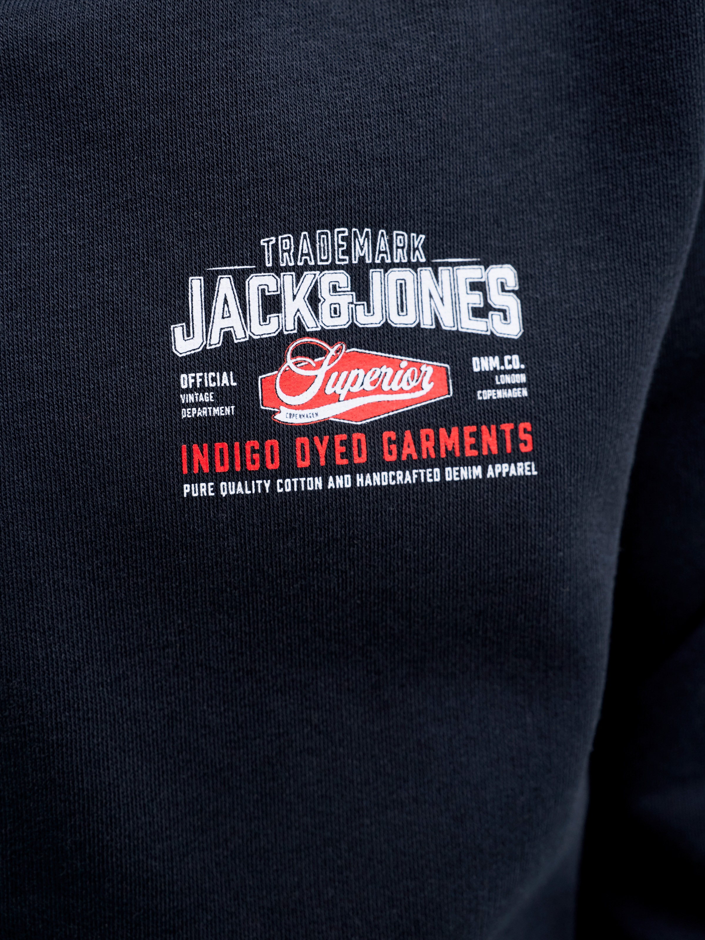 Jack & Jones Junior Kapuzensweatjacke »JJELOGO SWEAT ZIP HOOD 2 COL AW26 SN JNR« Baumwolle, regular fit