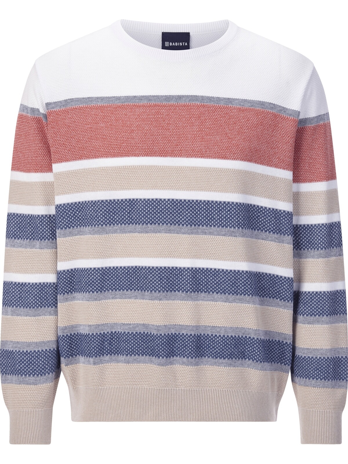 Babista Rundhalspullover »Pullover CARIANETTO«, im Colorblocking-Stil