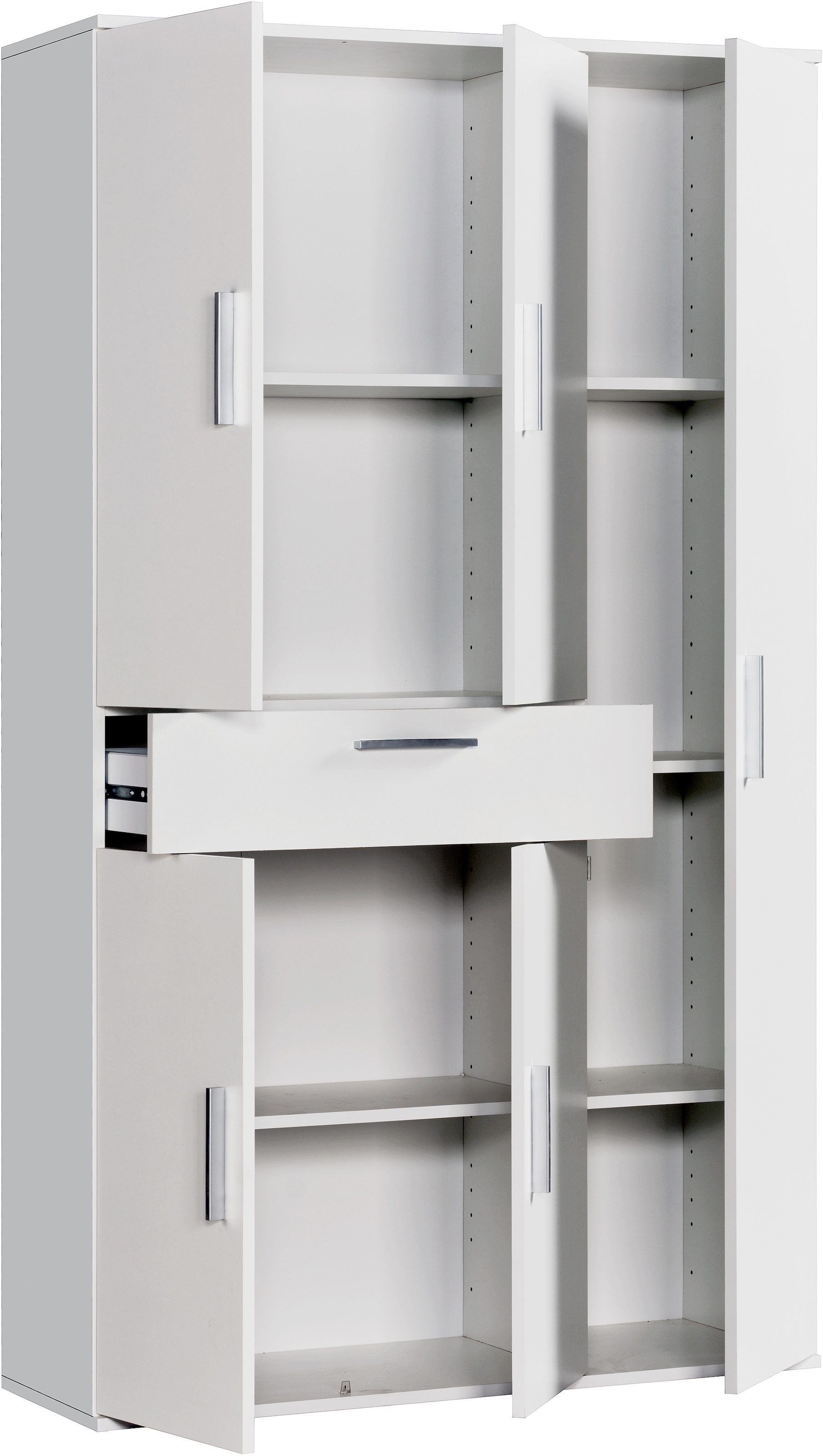 Procontour Mehrzweckschrank, Breite 96cm, mit Türen und Schublasten