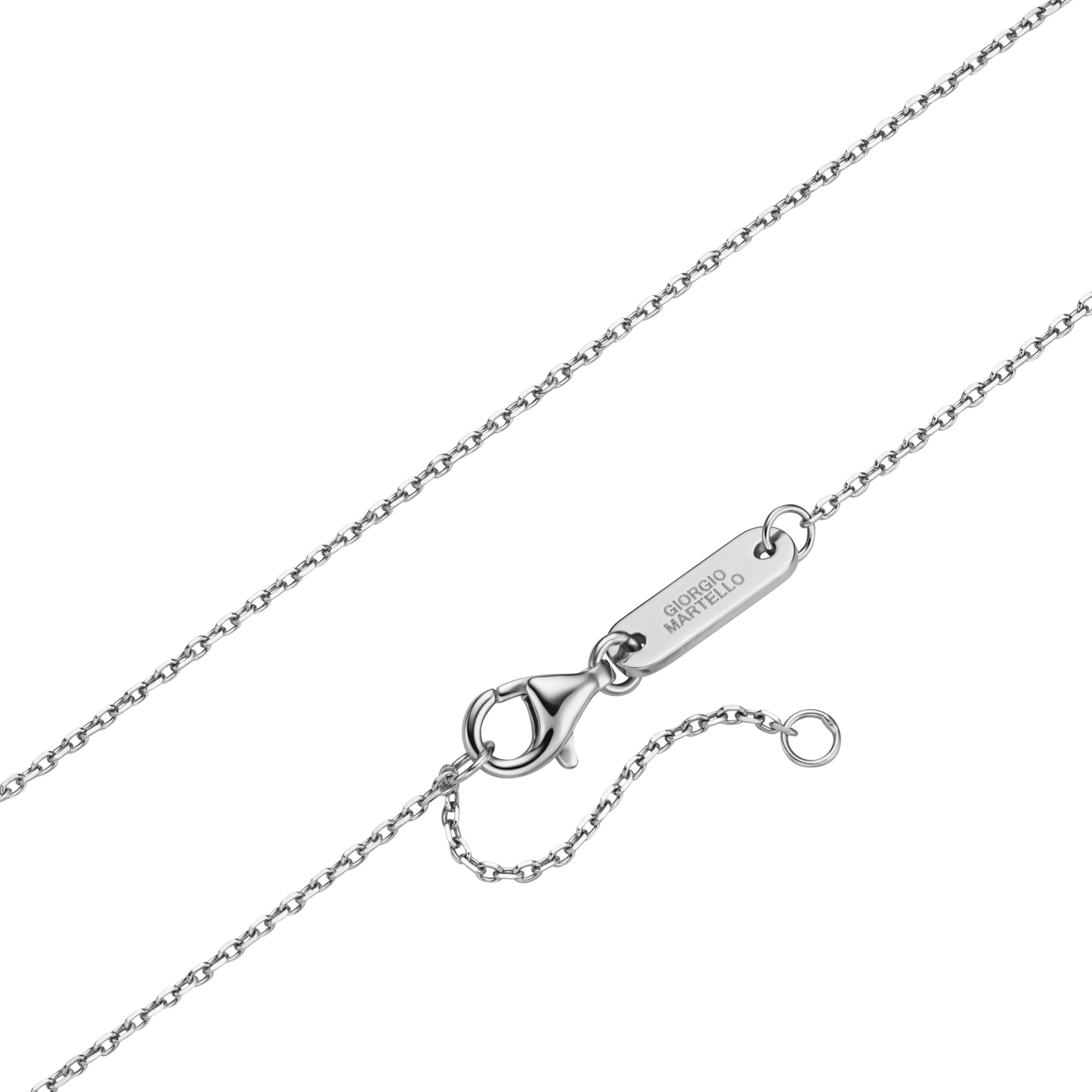 GIORGIO MARTELLO MILANO Collier »Collier mit Zirkonia, Silber 925«