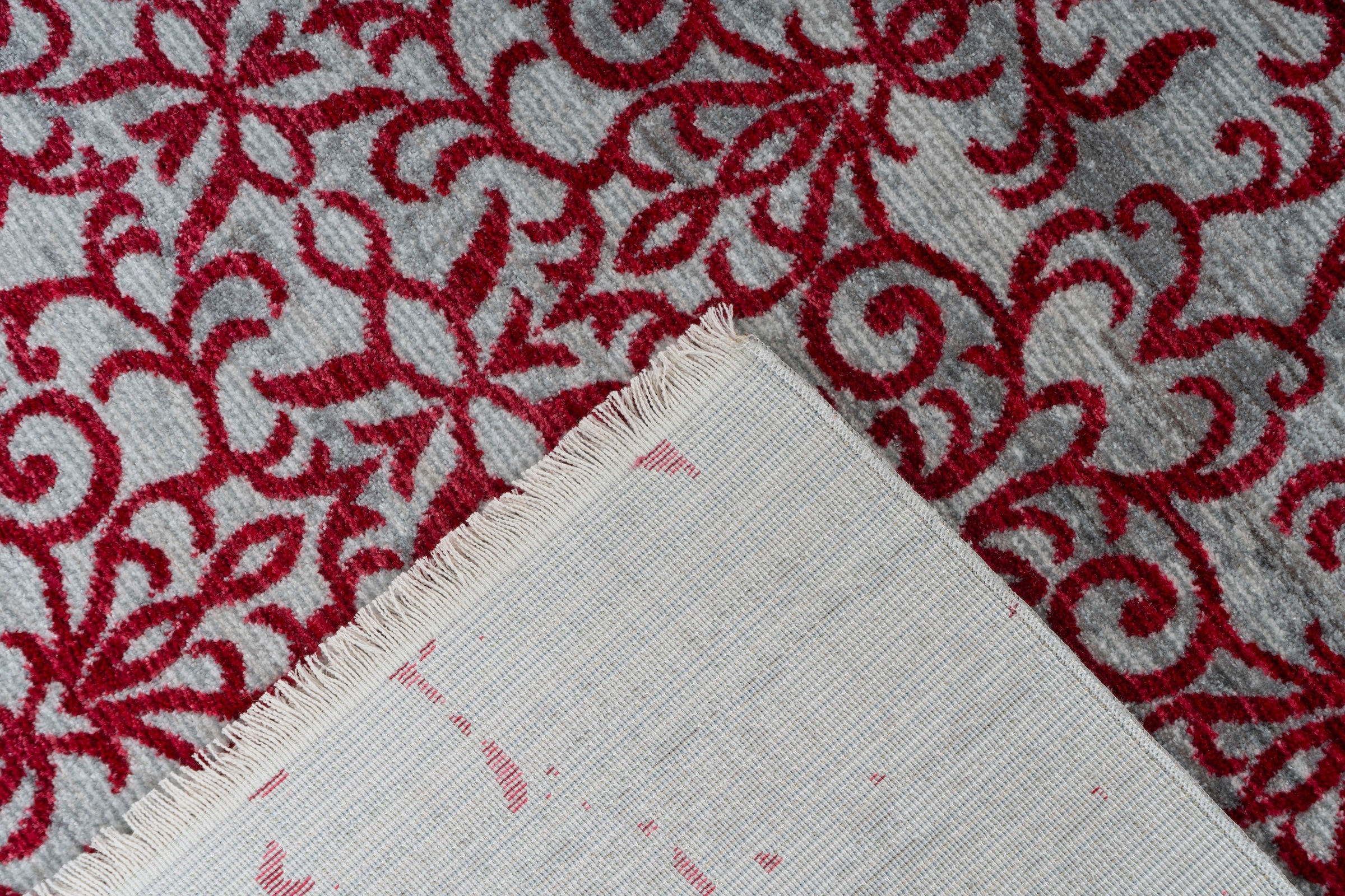 my home Teppich »Elvin« rechteckig 5 mm Höhe Wohnzimmer