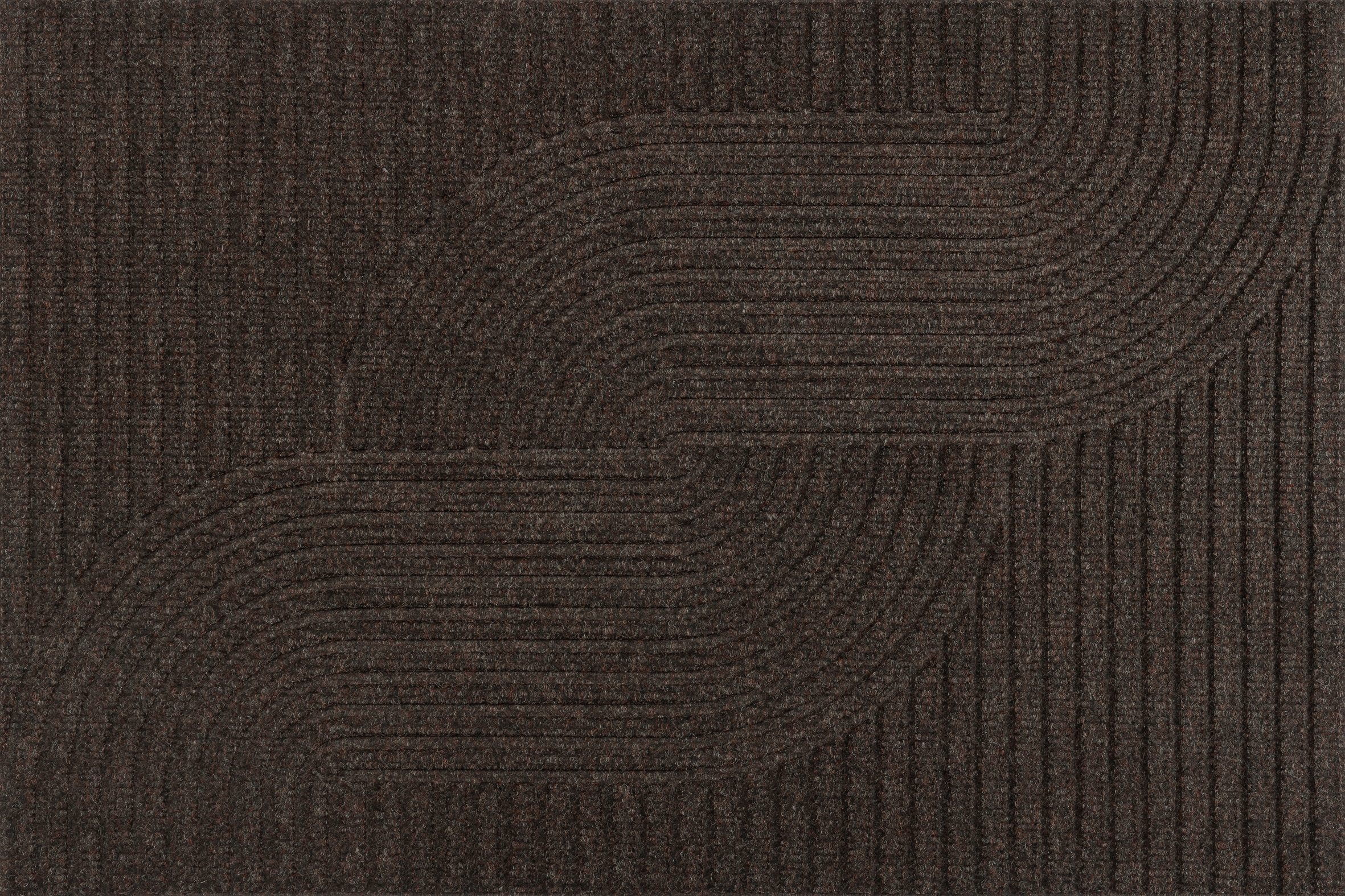 wash+dry by Kleen-Tex Fußmatte »Loop dark brown« rechteckig 8 mm Höhe