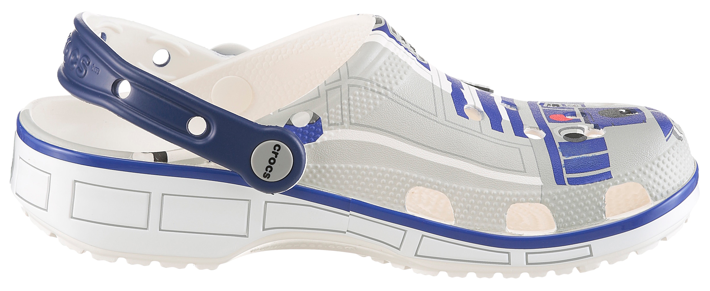 Crocs Clog »STAR WARS™ R2-D2 Kids Classic Clog«  Fan Geschenk, Hausschuh mit 2 exklusiven Jibbitz™-Ansteckern