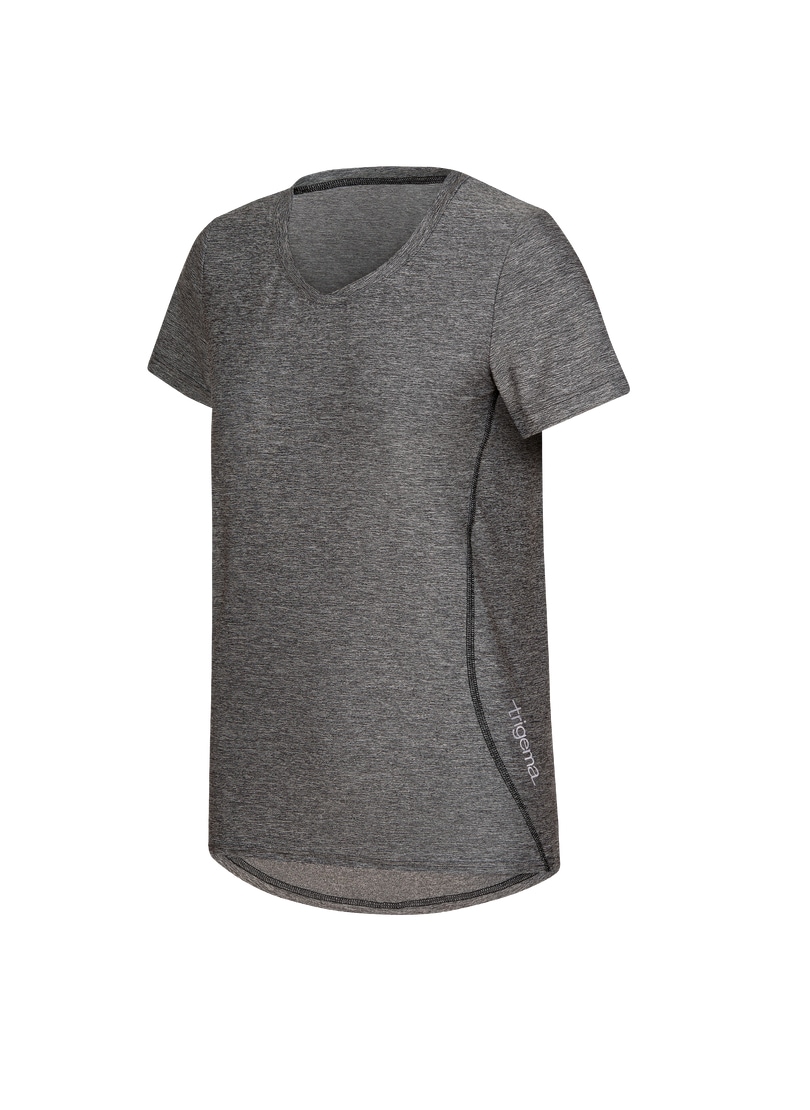 Trigema T-Shirt »TRIGEMA Sportshirt in Melange-Optik«