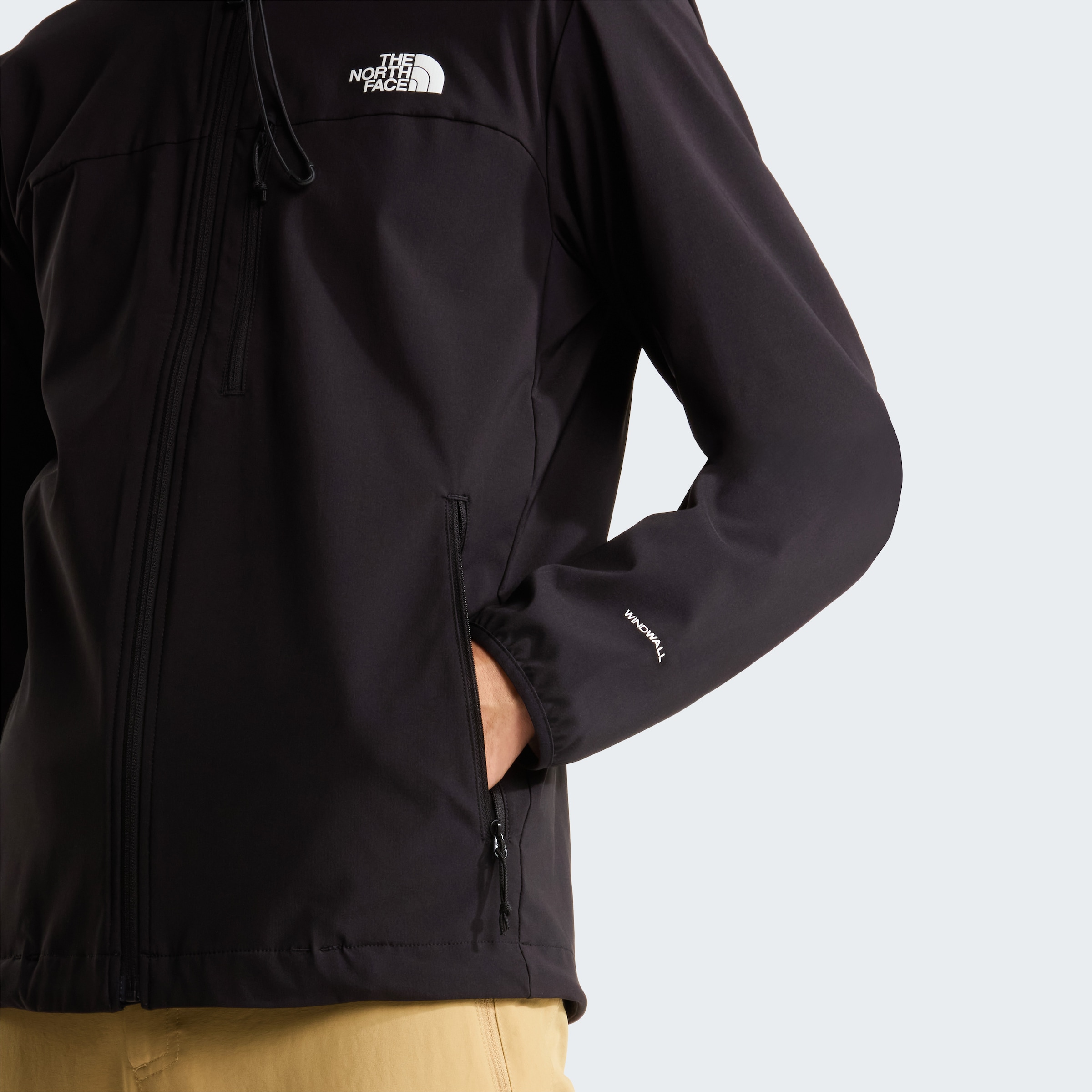 The North Face Softshelljacke »M NIMBLE JACKET 2« für Erwachsene, winddichtes WindWall™-Gewebe, atmungsaktiv