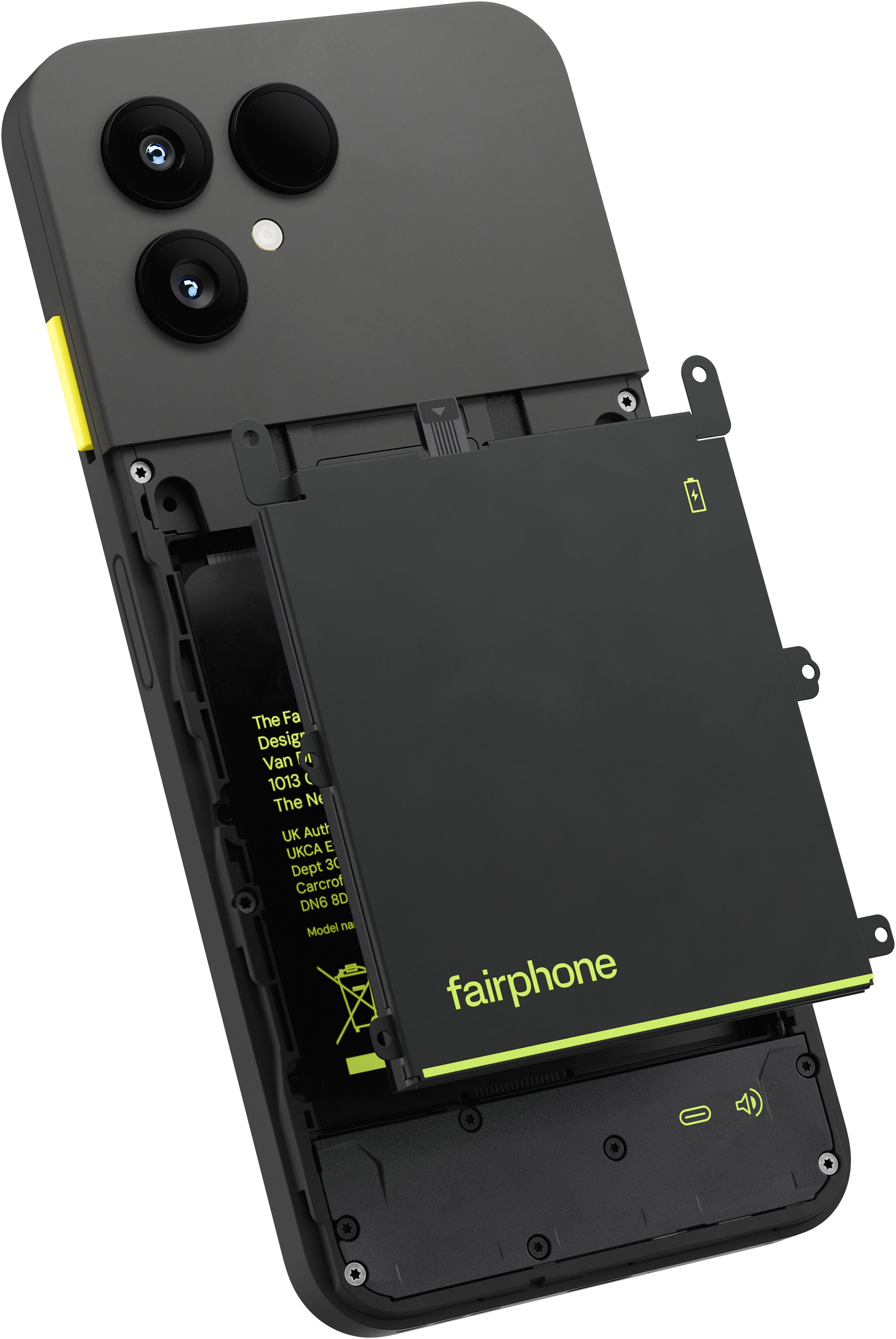 Fairphone Smartphone »Das Fairphone (Gen. 6)«, Horizon Black