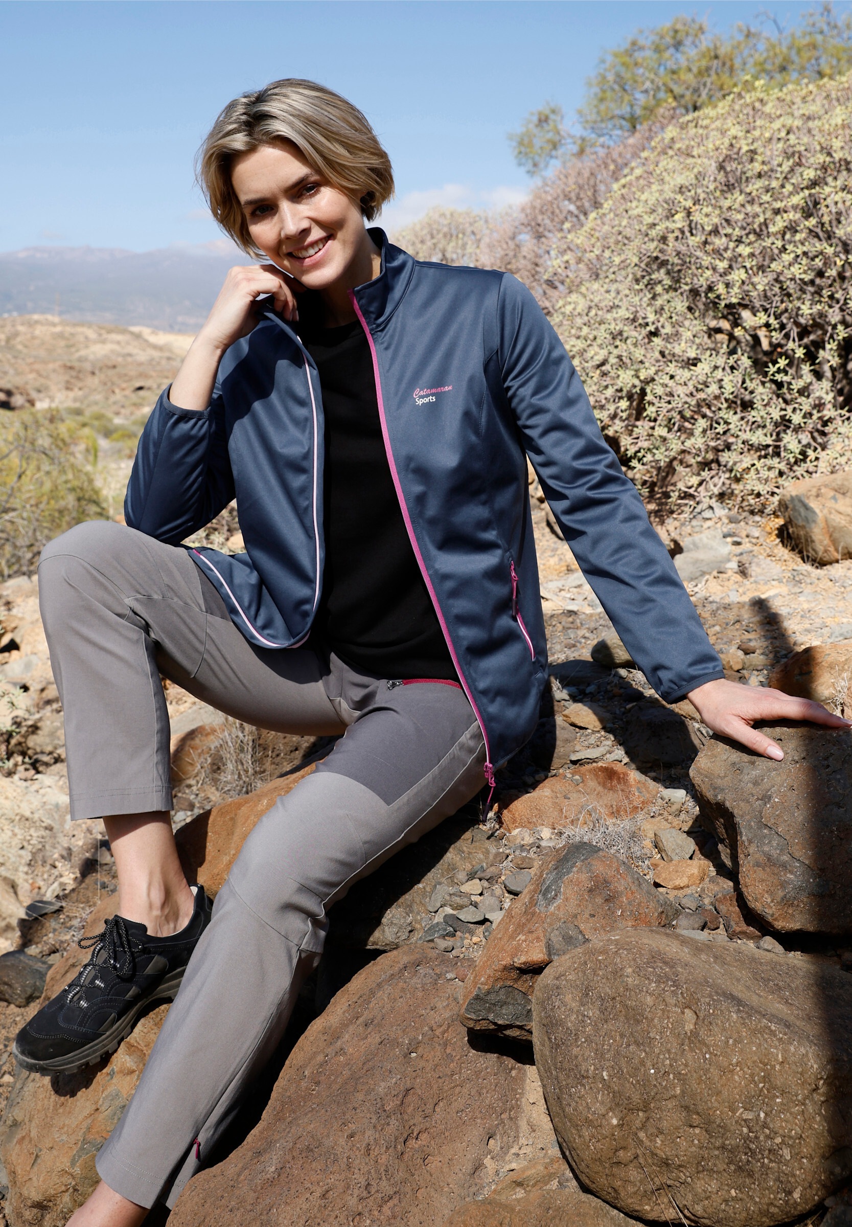 Witt Softshelljacke »Softshell-Jacke Softshelljacke mit elastischen Abschlüssen« ohne Kapuze