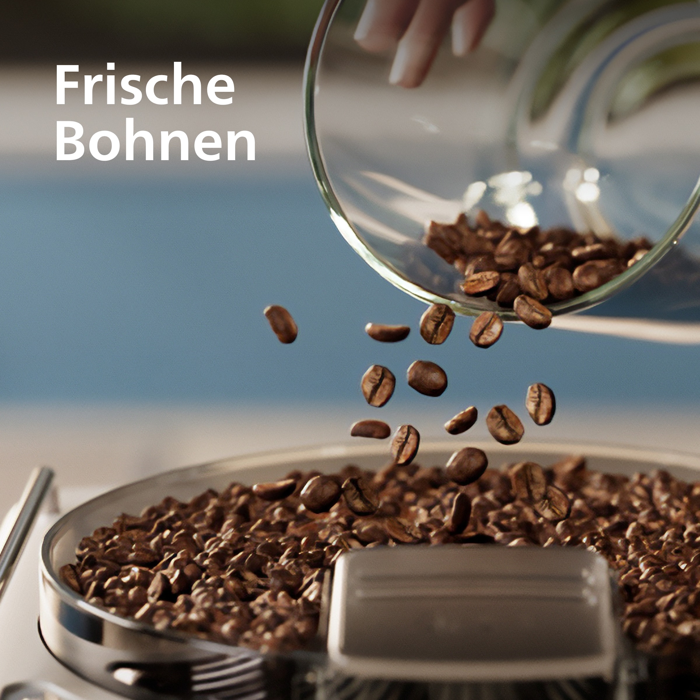 Philips Kaffeevollautomat »EP8757/20 8000 Series Café Aromis, 50 Getränke (heiß oder eisgekühlt)« LatteGo Pro-Milchsystem, BrewExtract Technologie, appfähig, Silber