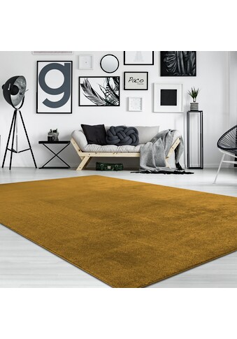 Paco Home Teppich »Cadiz 630«, rechteckig, 22 mm Höhe, Uni-Farben, besonders weich,... kaufen