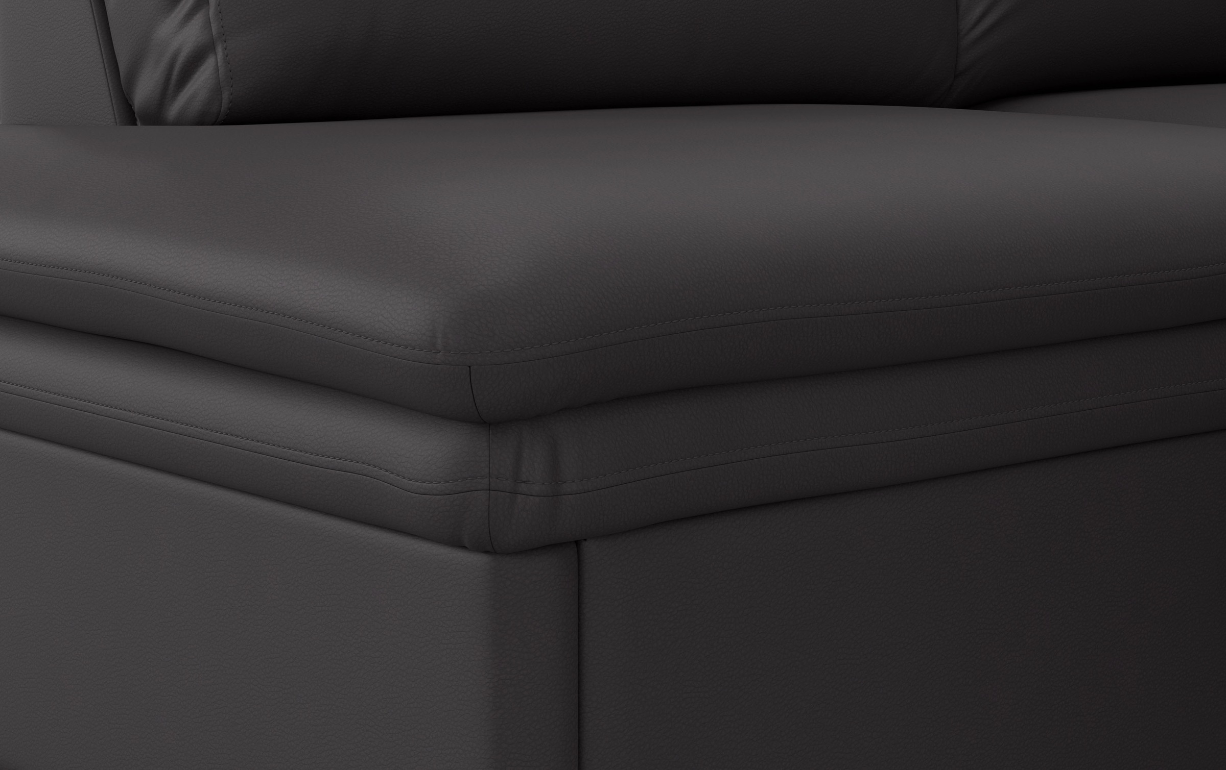 COTTA Ecksofa »Leandra L-Form«, wahlweise mit Bettfunktion & Bettkasten