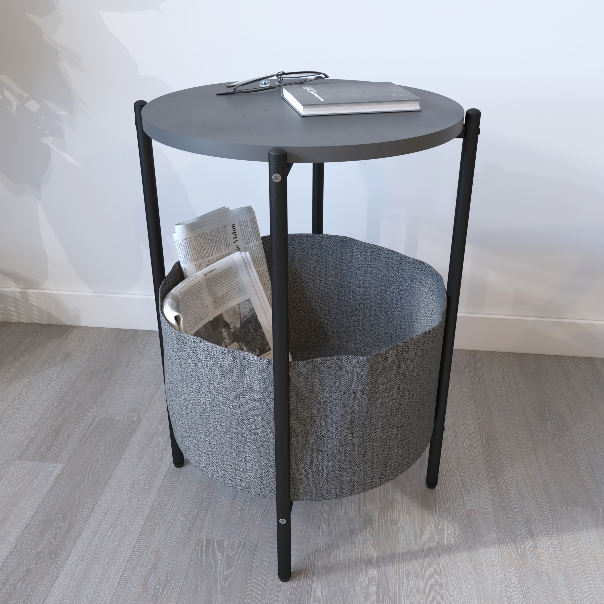 VCM Beistelltisch »Runder Sofatisch Couchtisch Pulia«