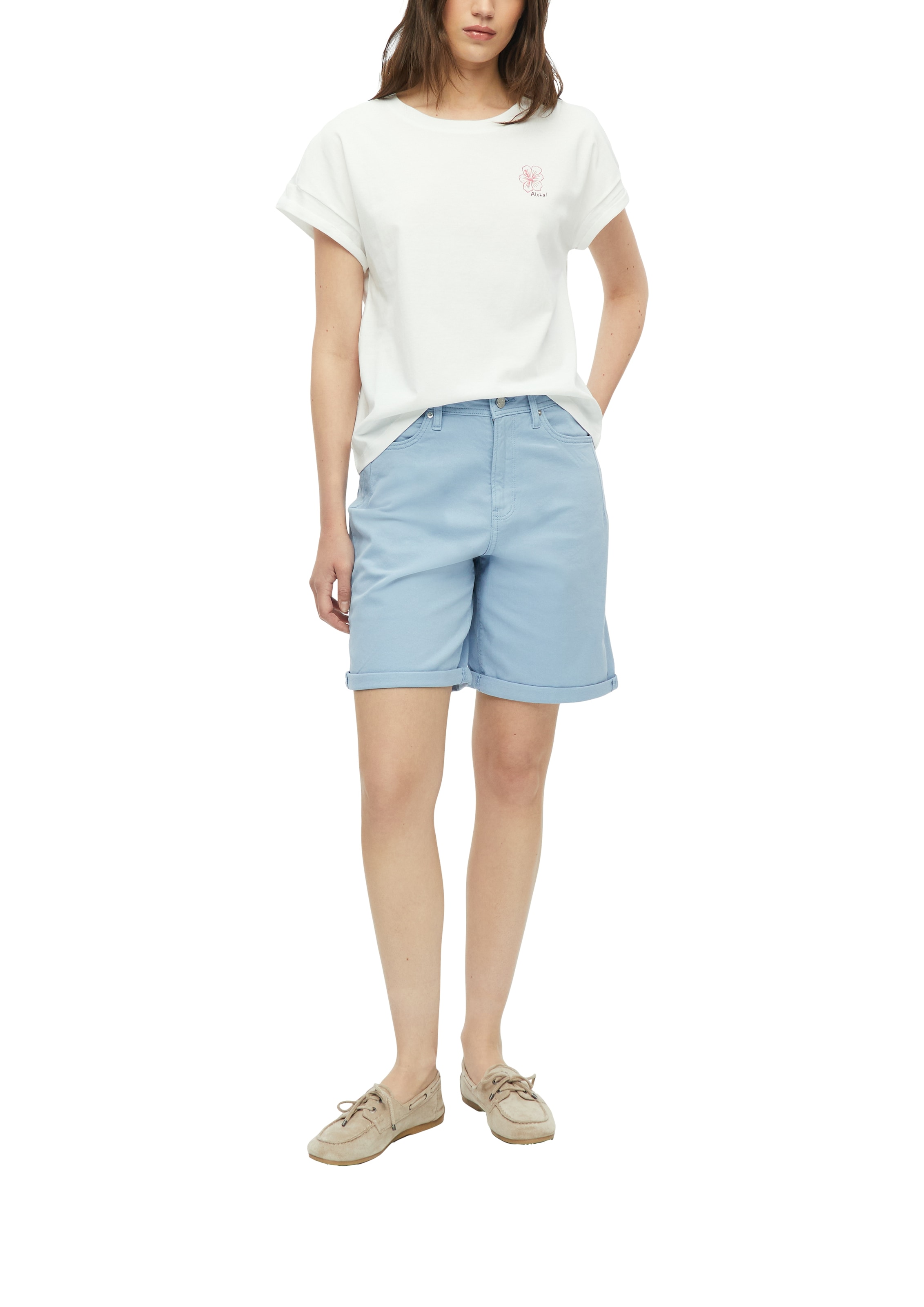 s.Oliver Bermudas  Jeans-Sommershorts mit Stretch
