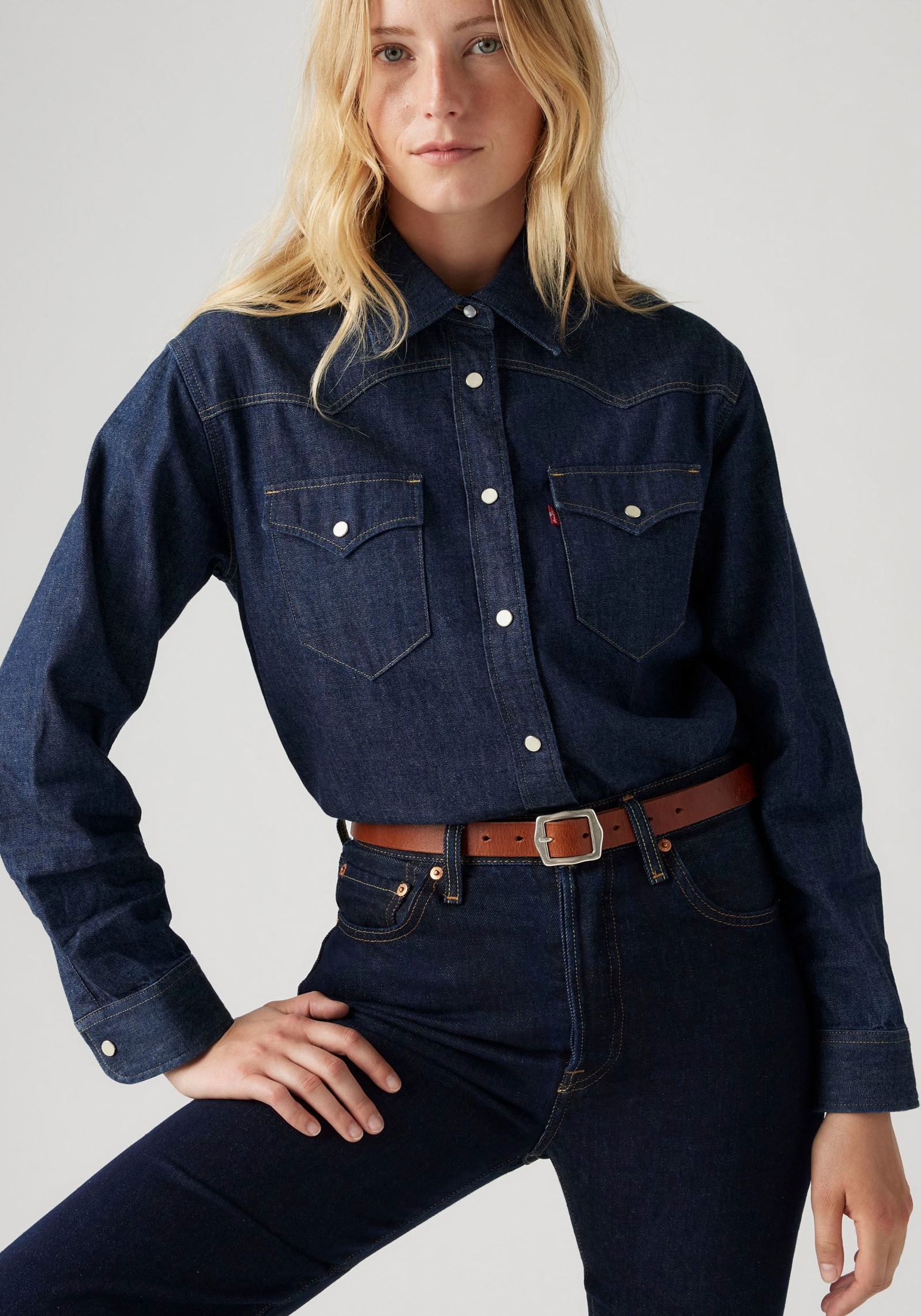 Levi's® Ledergürtel »WOMEN'S LUX LEATHER BELT«