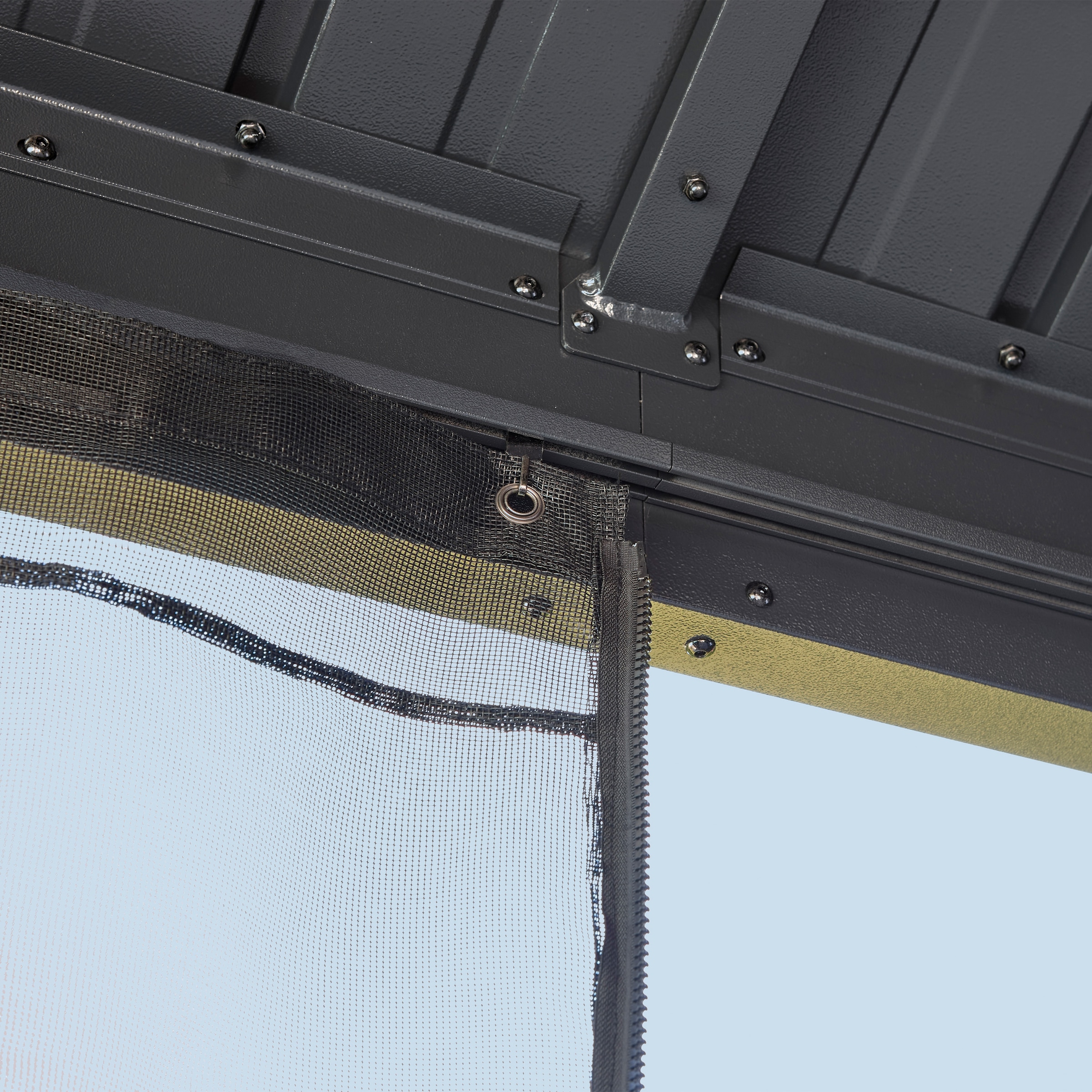 Sojag Pavillon »Kiruna 1012 Anthrazit« 299,3x364,3x297,6cm
